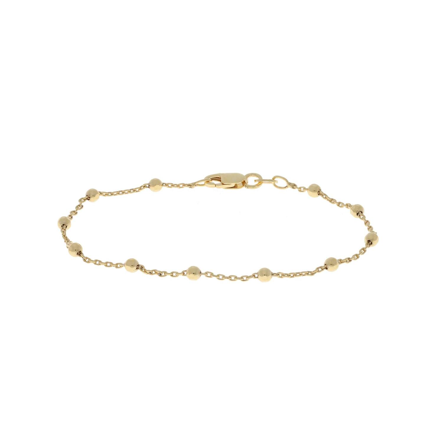  Schakelarmband - Anker - Rond - 3mm - 18cm