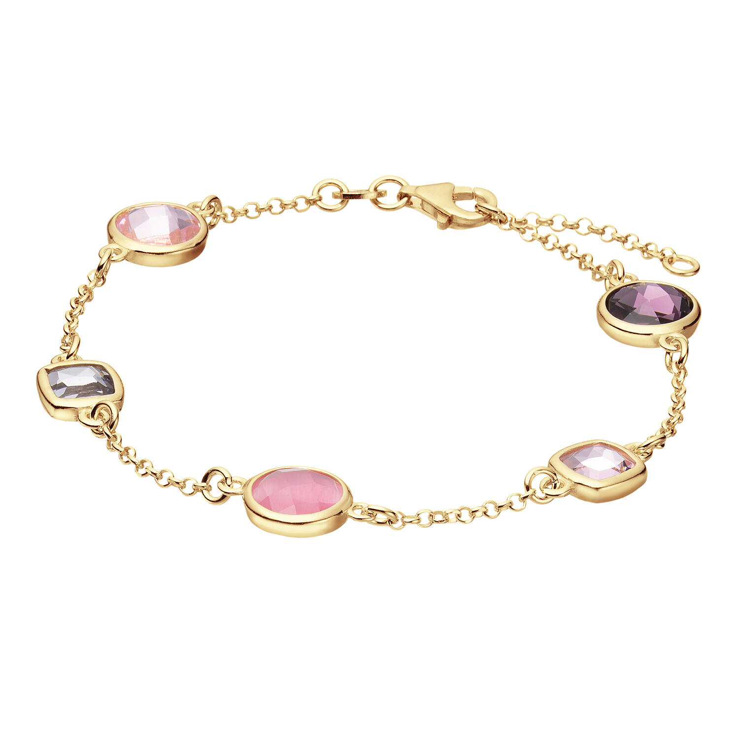  Schakelarmband - Colors from Nature - Jasseron - 9mm - 19cm