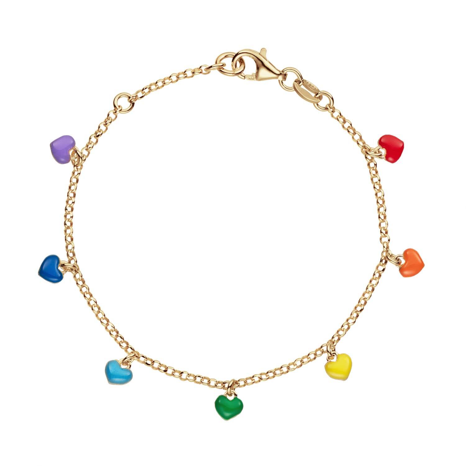  Schakelarmband - Jasseron - Hart - 4mm - 16cm