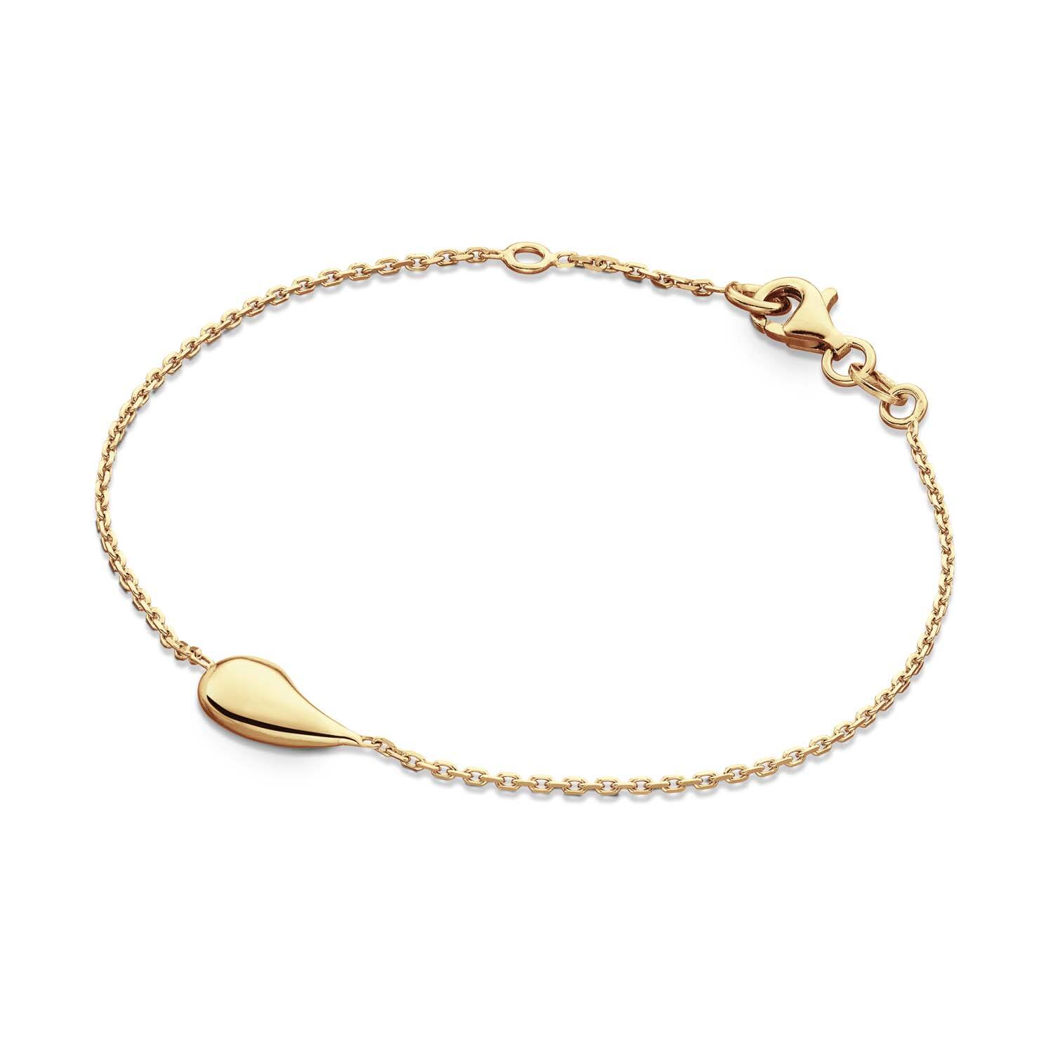  Link bracelets - Anchor - Drop - 5mm - 19cm