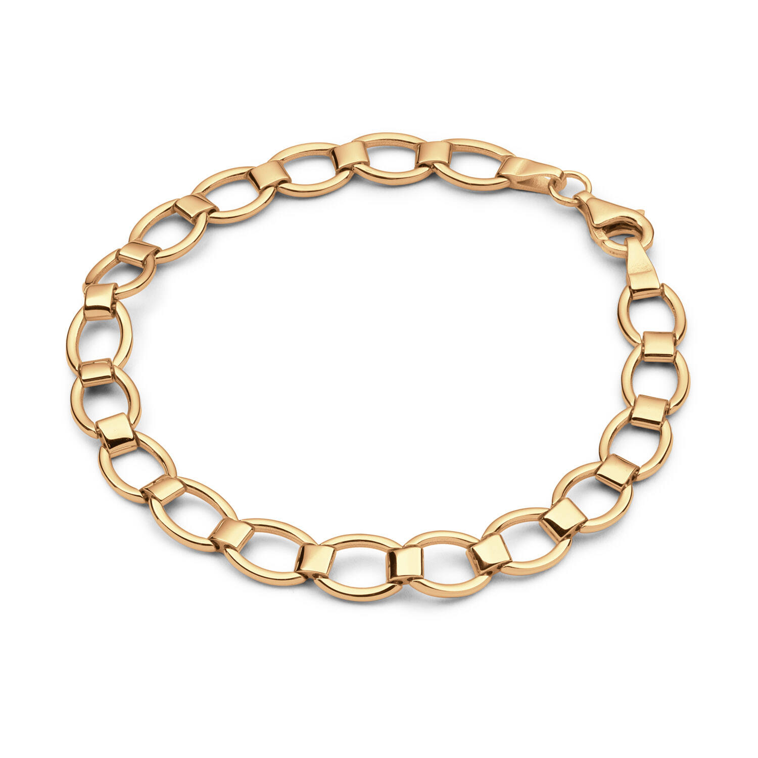  Gliederarmbänder - Fantasieglied - 7mm - 19cm