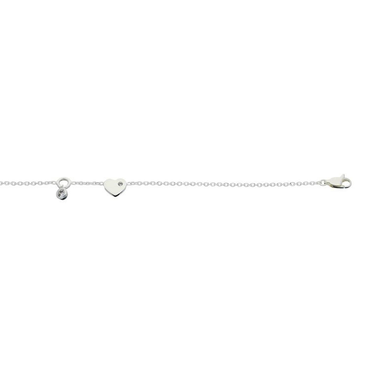  Symbolarmbänder - Anker - Moeder Kind Hartje - 8mm - 20cm