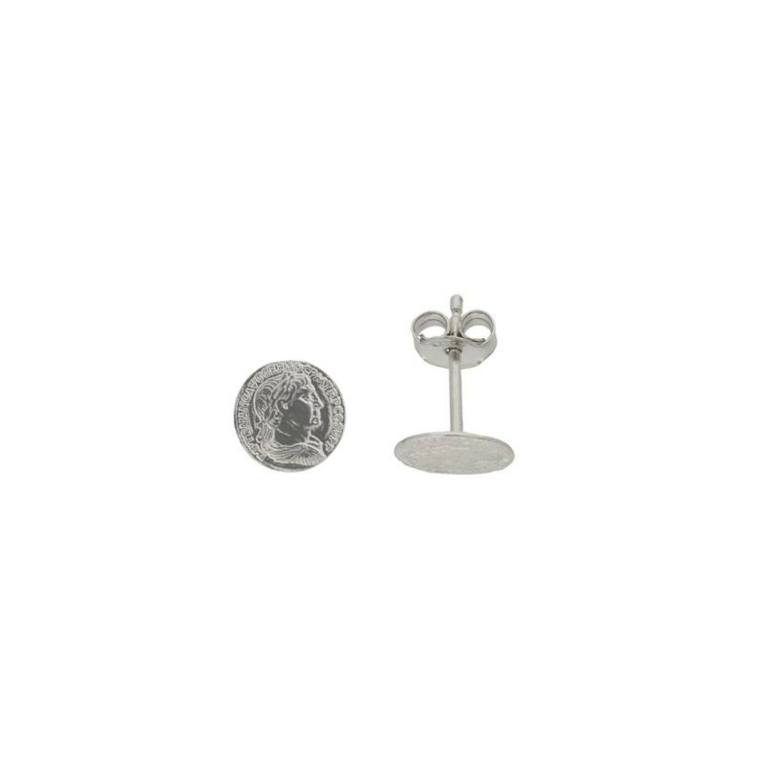  Boucles d'oreilles à puces - Rond - Ø 8mm