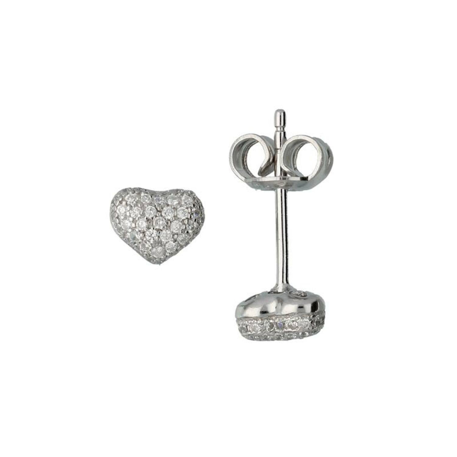  Boucles d'oreilles à puces Zircone - 
