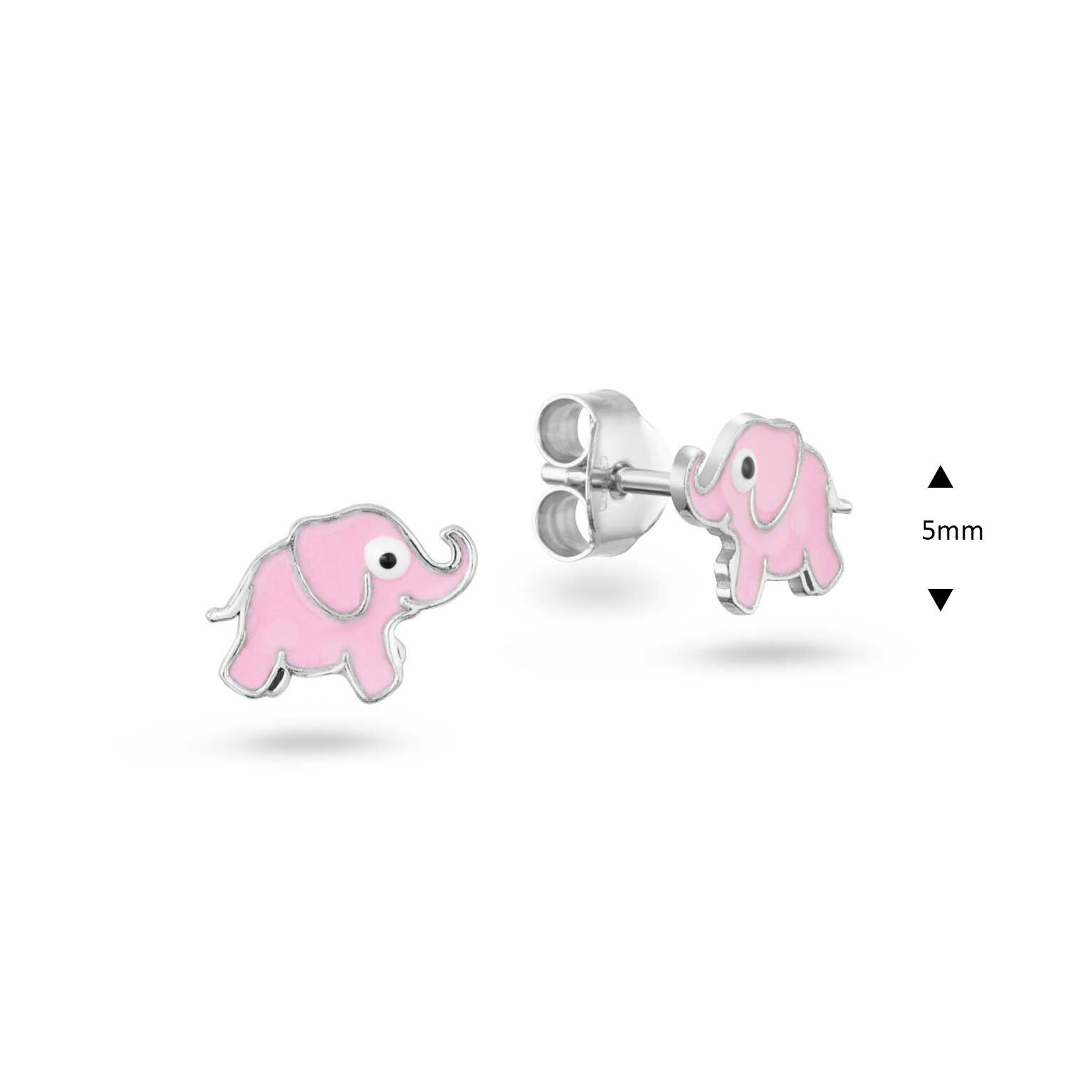  Ohrstecker Emaille - 