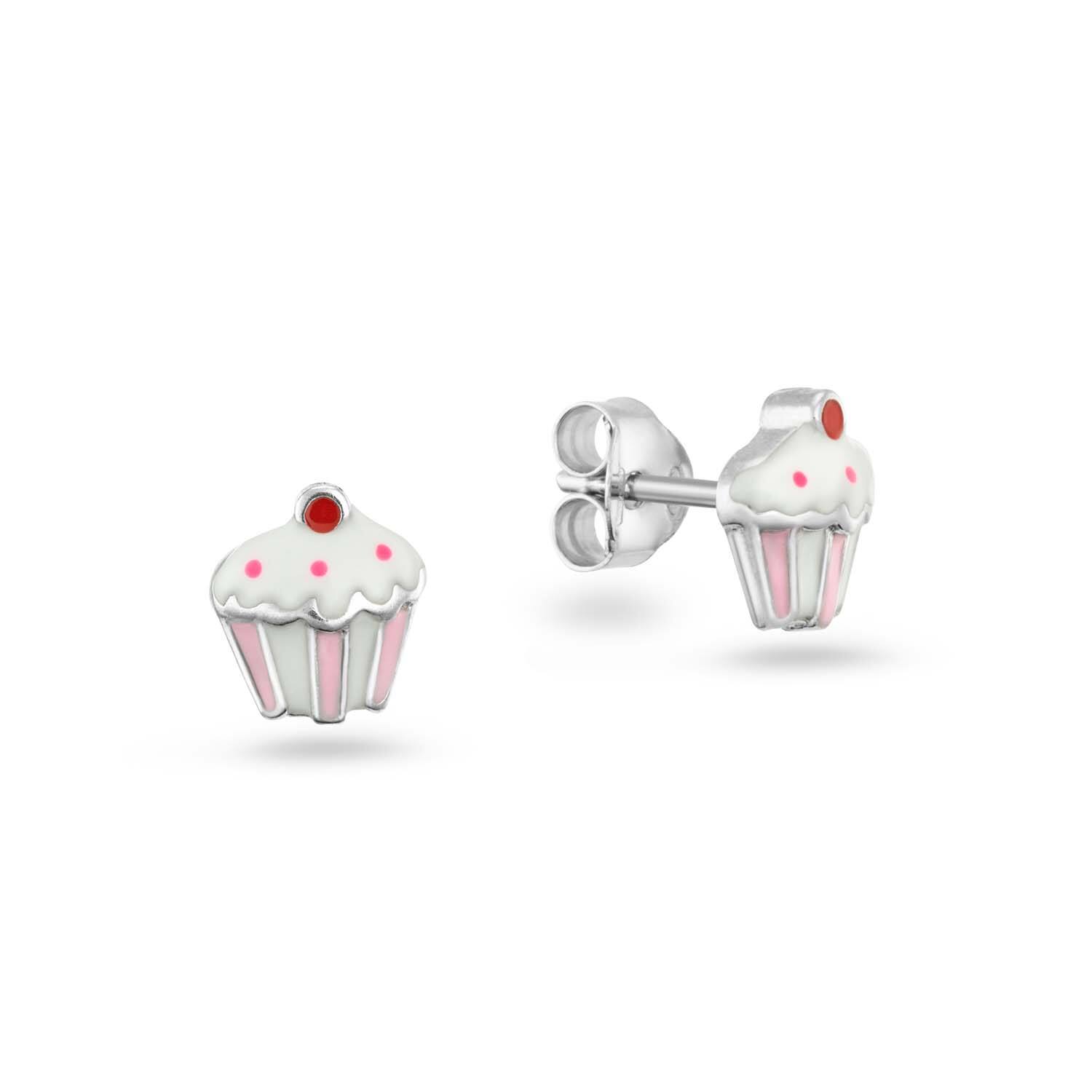 Ohrstecker - Fantasie Emaille - 