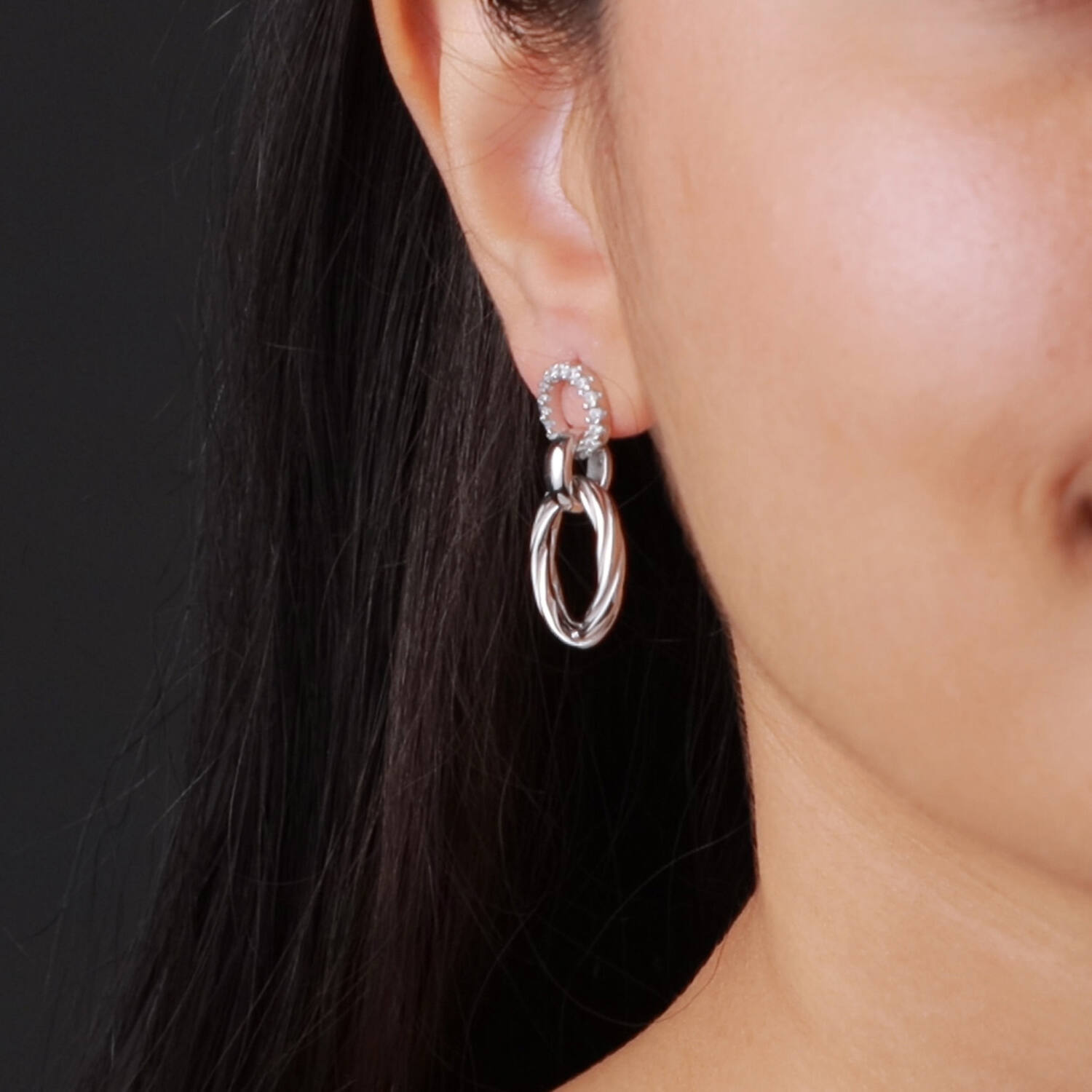  Ear studs Zirconia - 