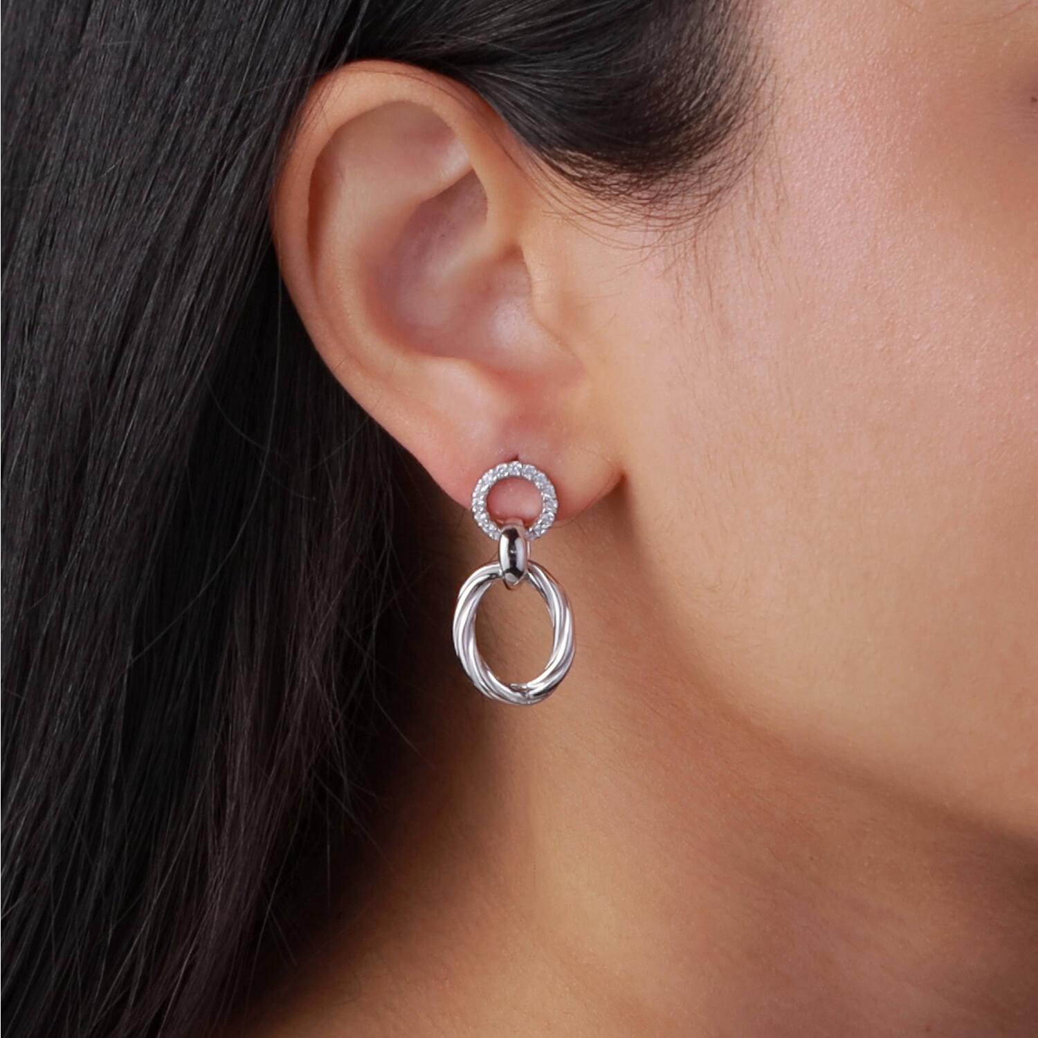  Ear studs Zirconia - 