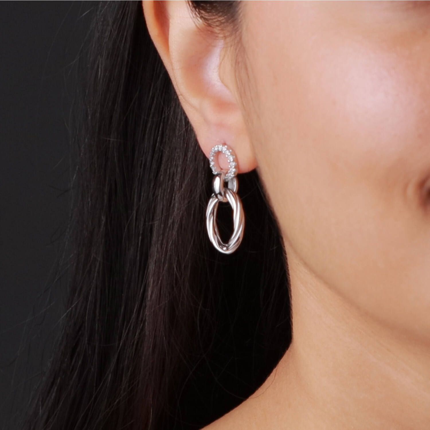  Ear studs Zirconia - 