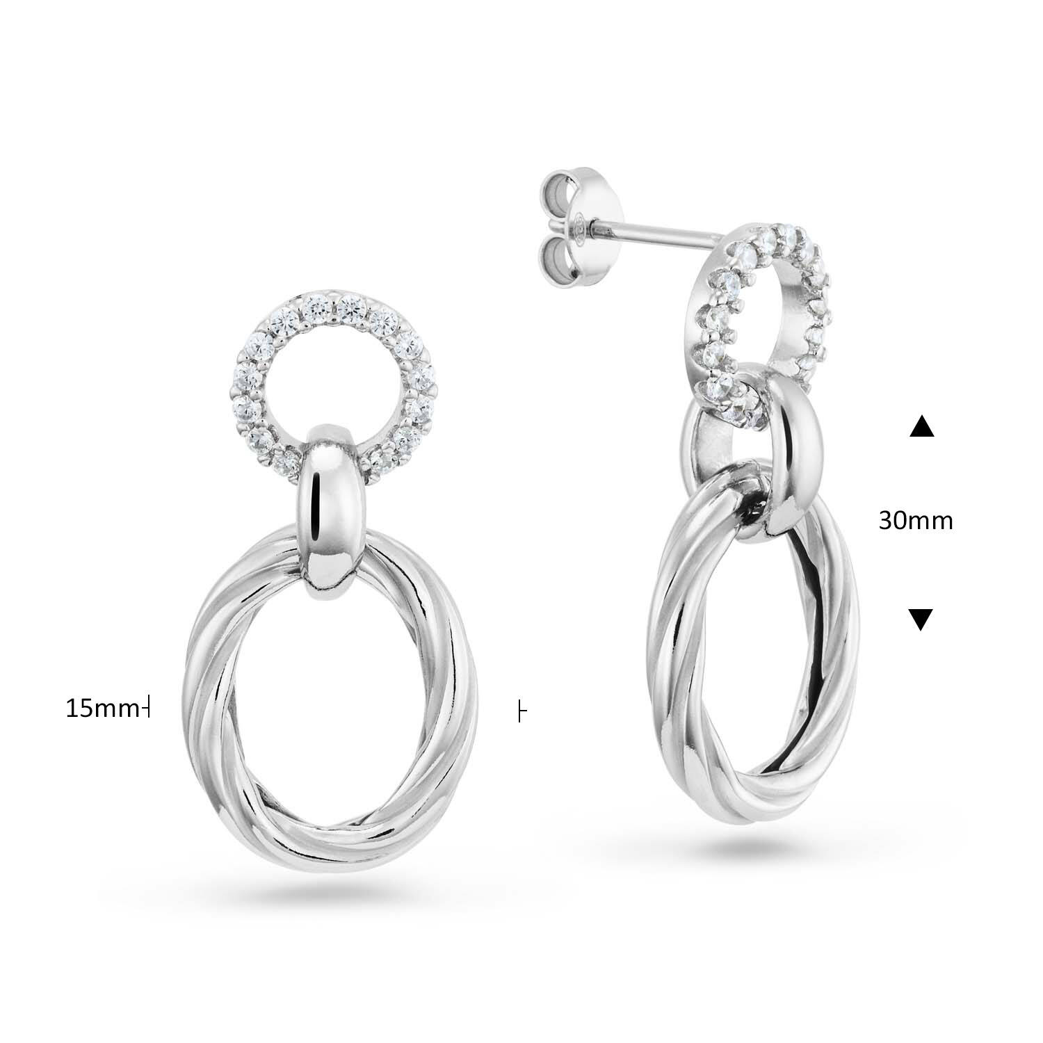  Ear studs Zirconia - 