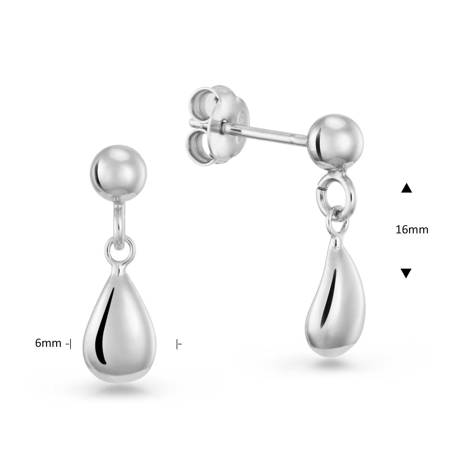  Boucles d'oreilles à puces - Goutte