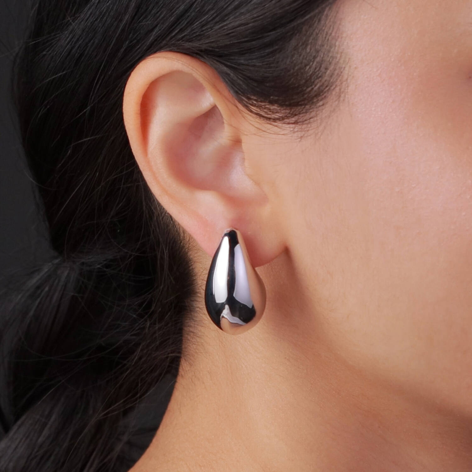  Boucles d'oreilles à puces - Goutte