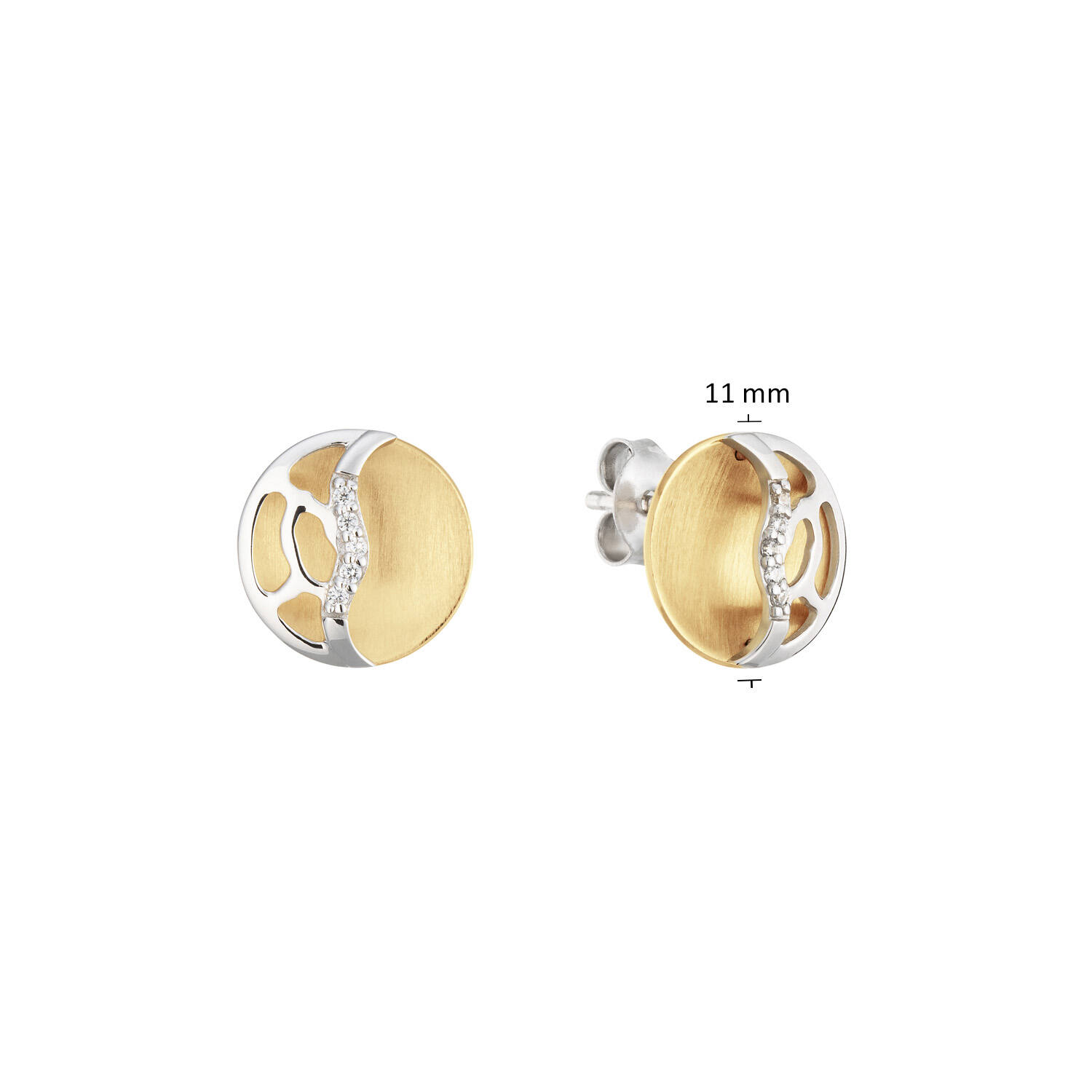  Ear studs Zirconia - 