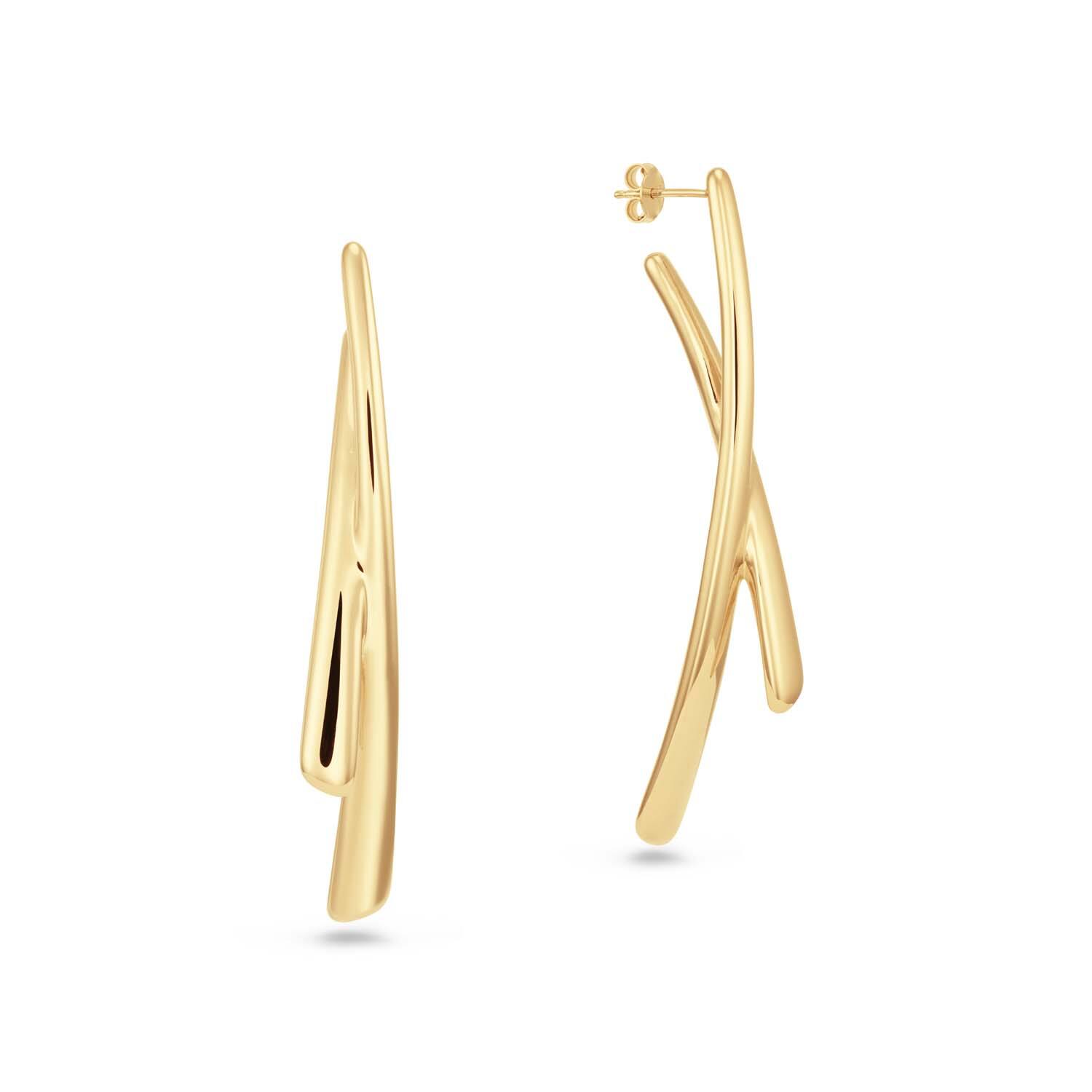 Chunky Chic - Ear studs - Cross
