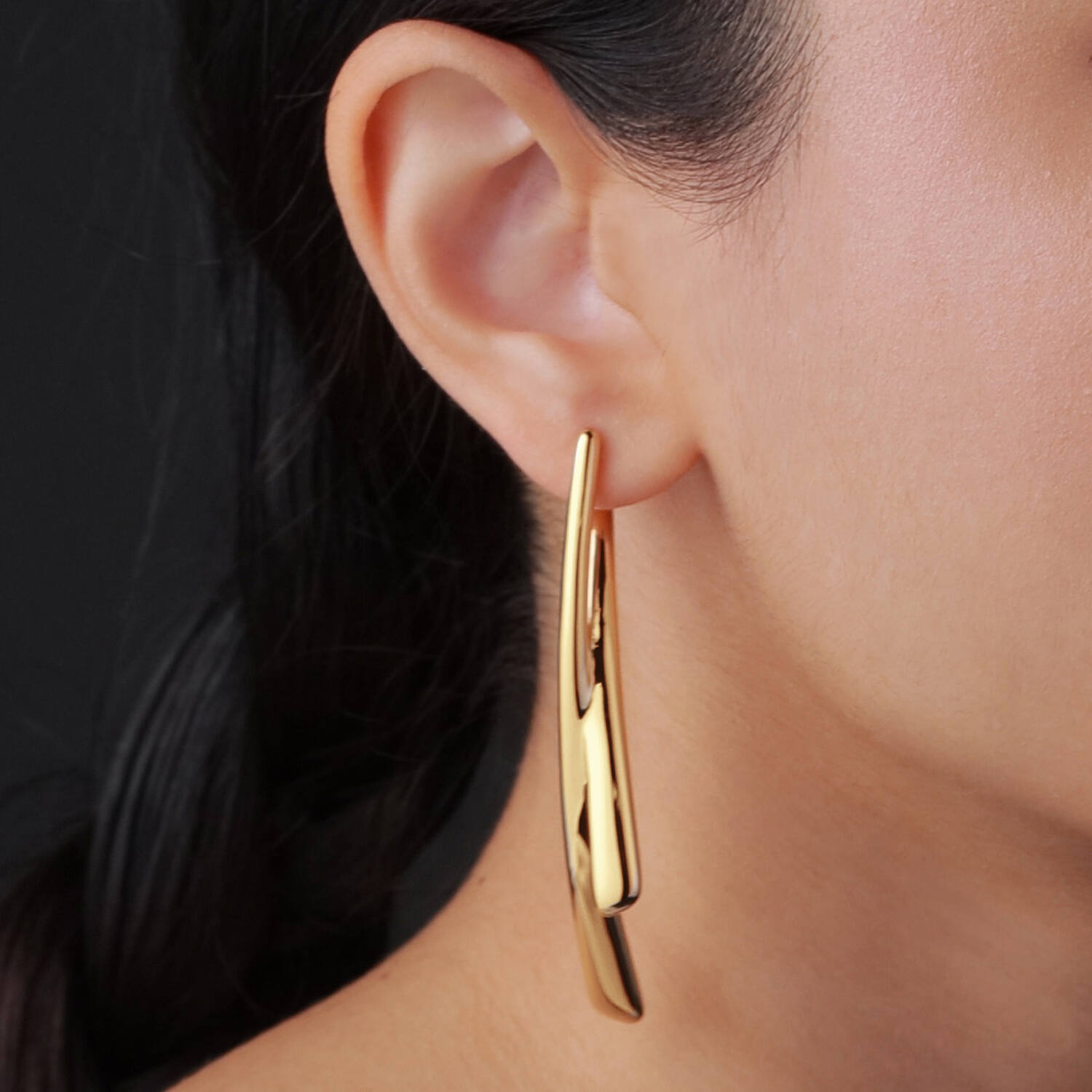 Chunky Chic - Ear studs - Cross