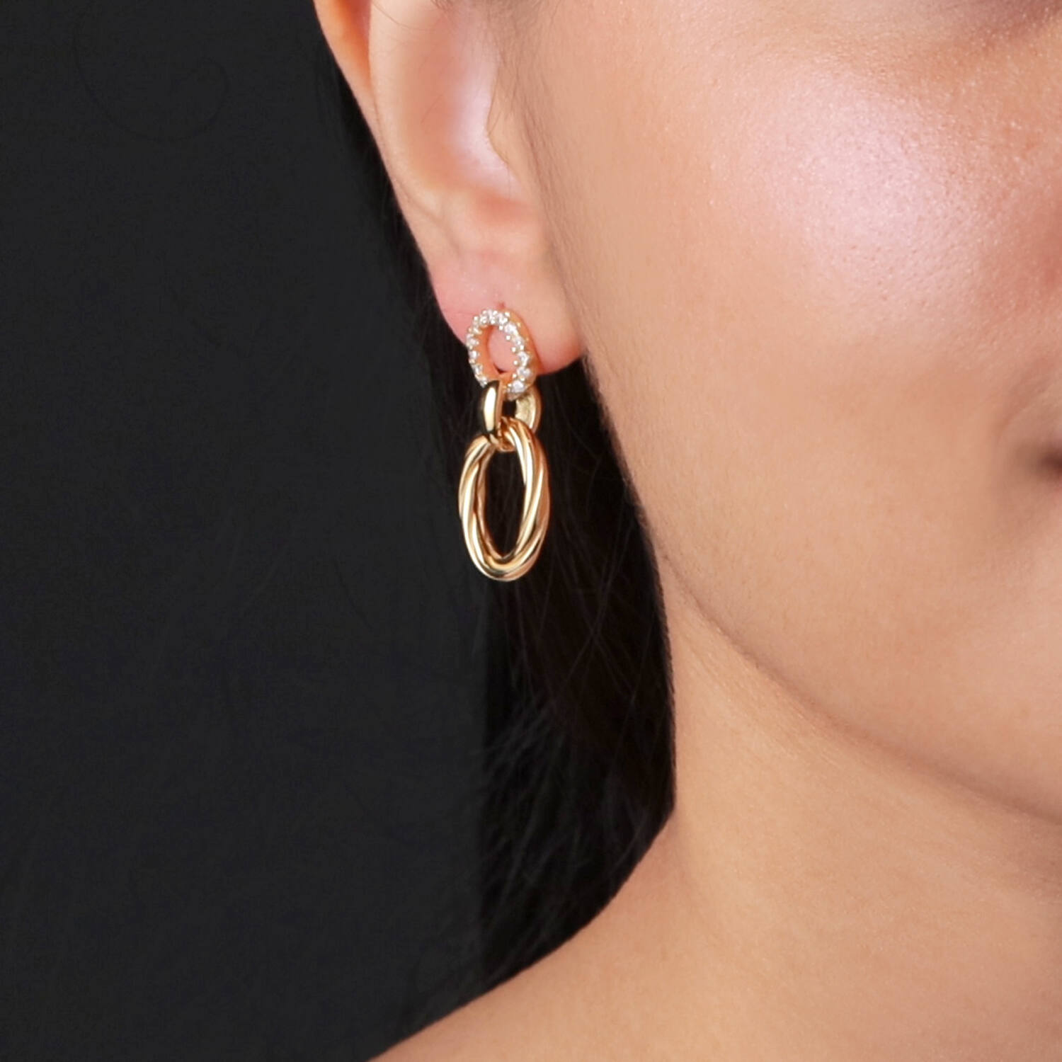  Ear studs Zirconia - 