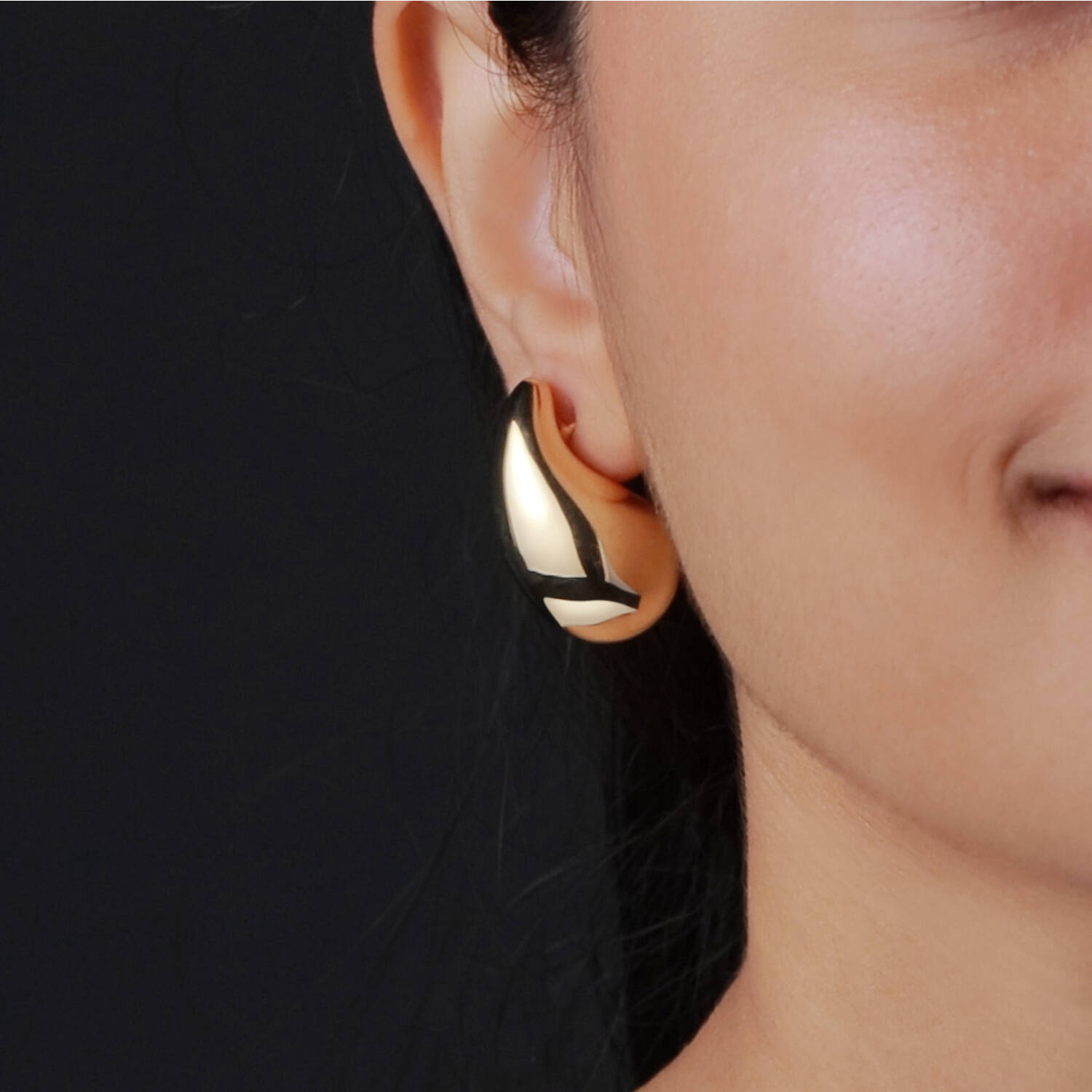 Boucles d'oreilles à puces - Goutte
