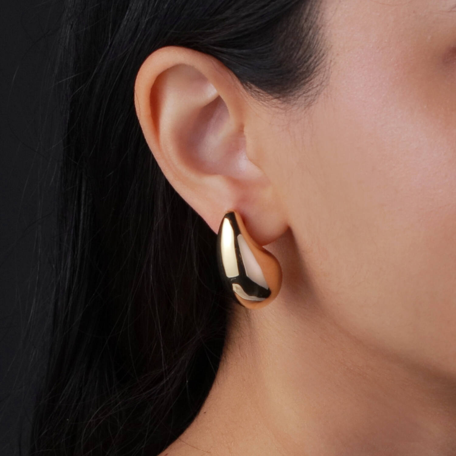  Boucles d'oreilles à puces - Goutte