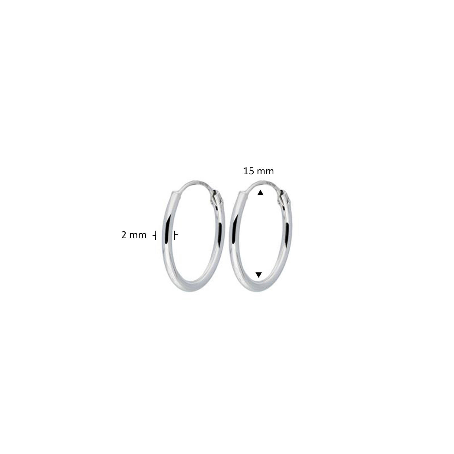  Earrings - Ø 15mm