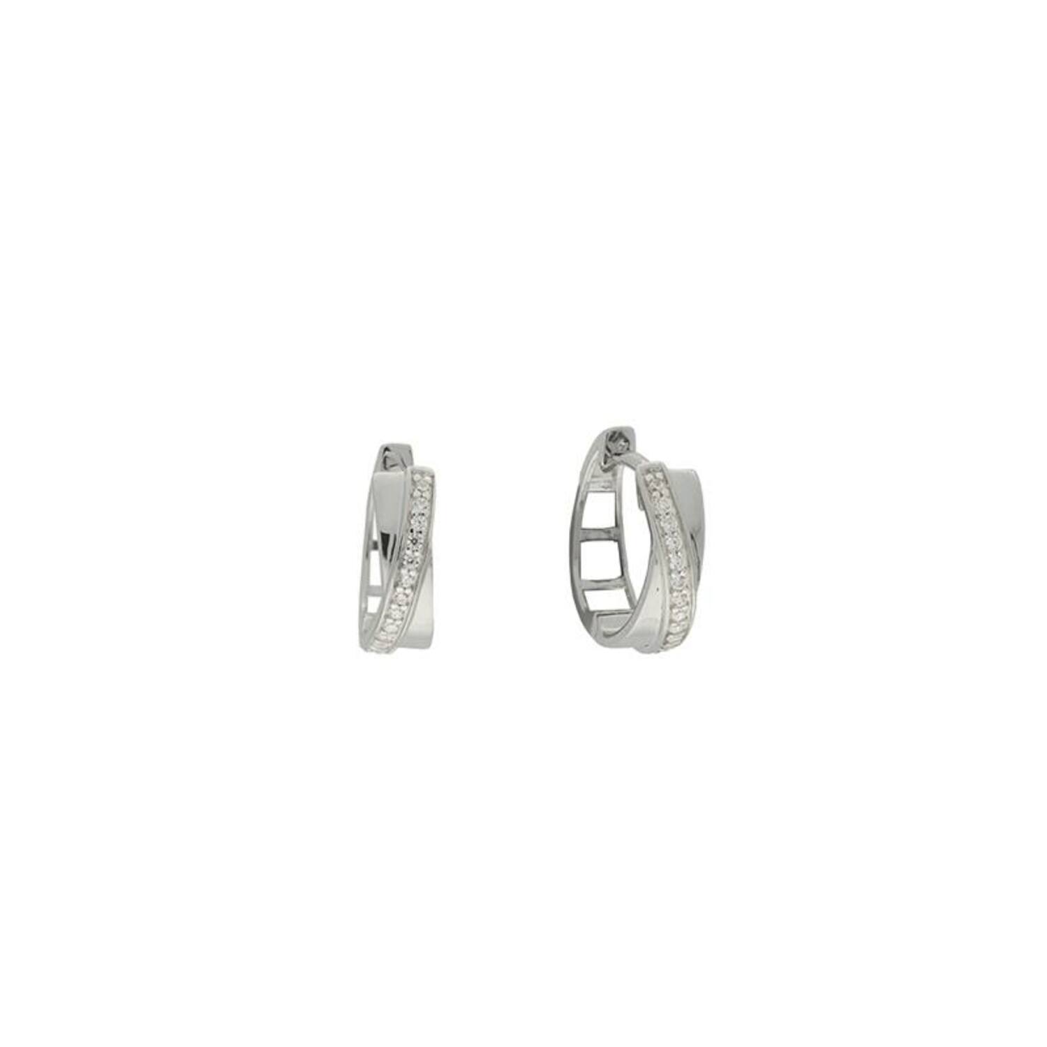  Earrings with folding clasp