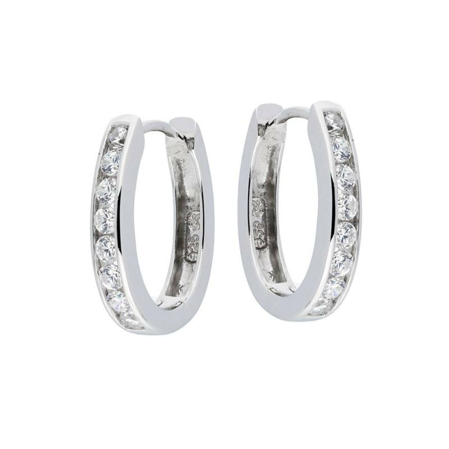  Earrings with folding clasp