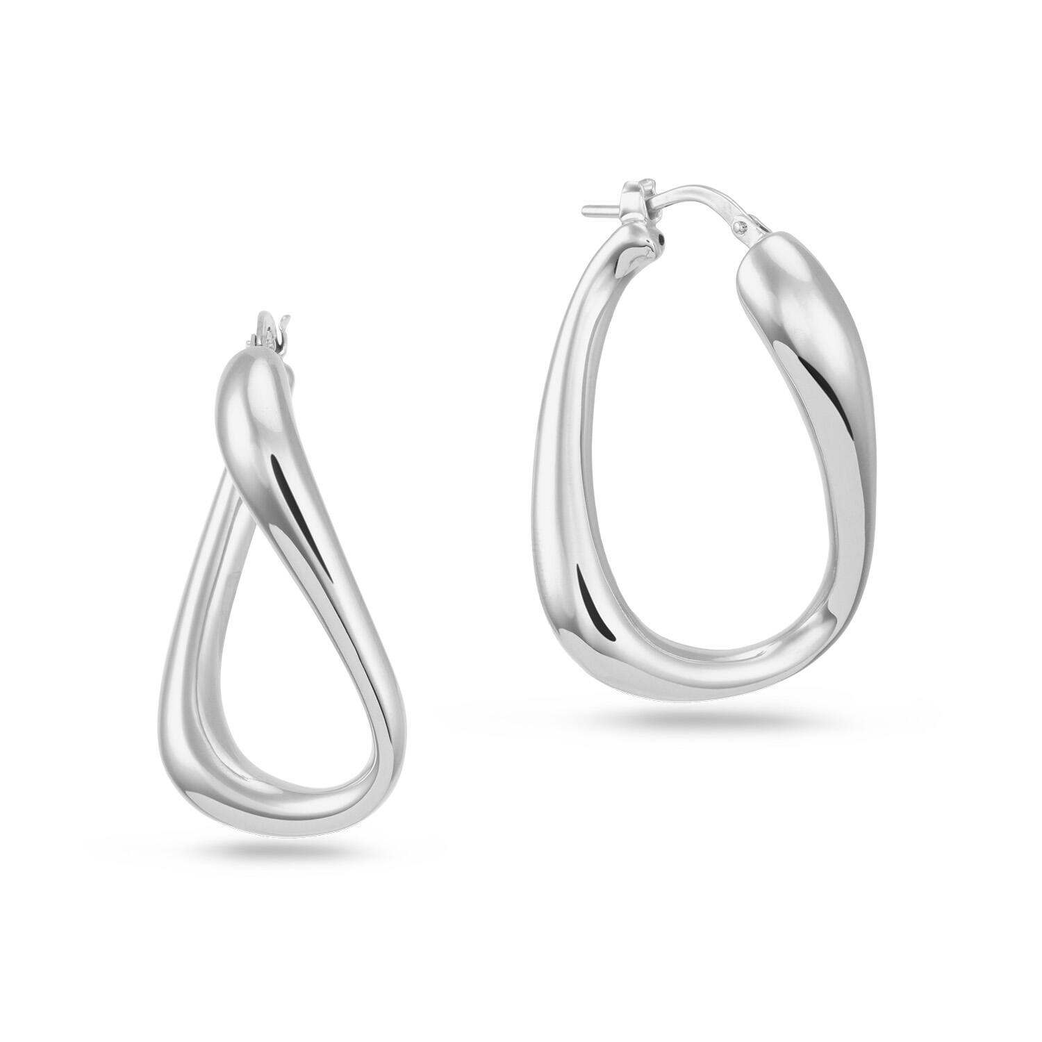  Oorringen - Chunky Chic - Ovaal