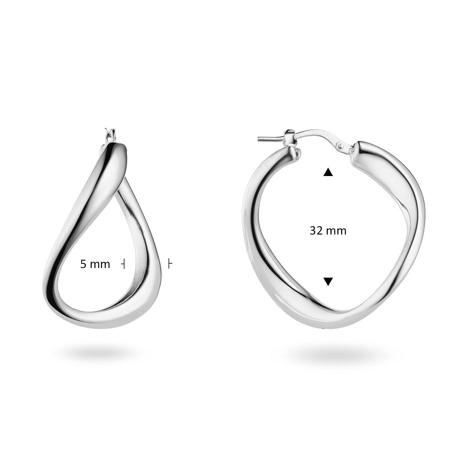  Oorringen - Chunky Chic - Rond