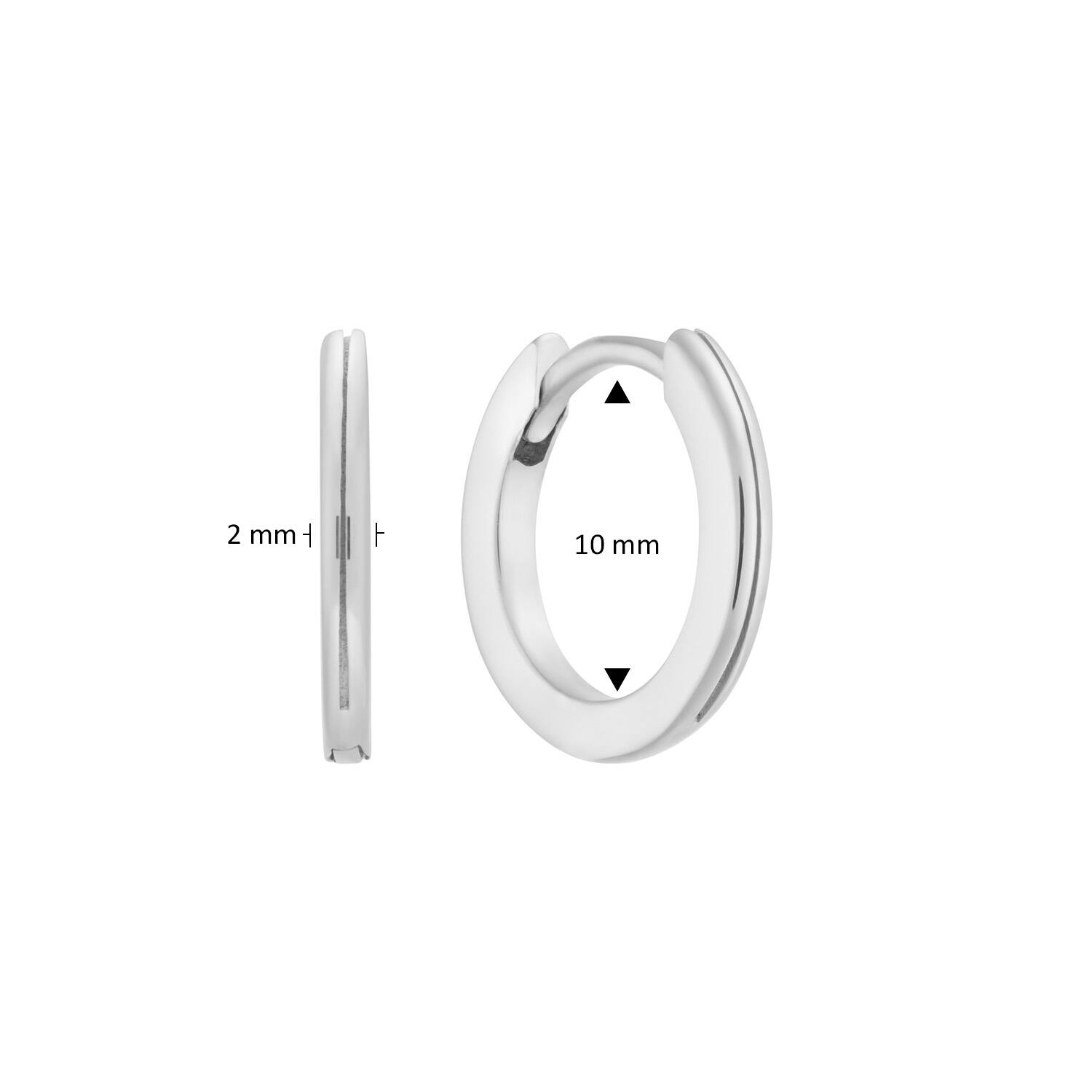  Créoles déployantes - Premium Hoops - Ø 10mm
