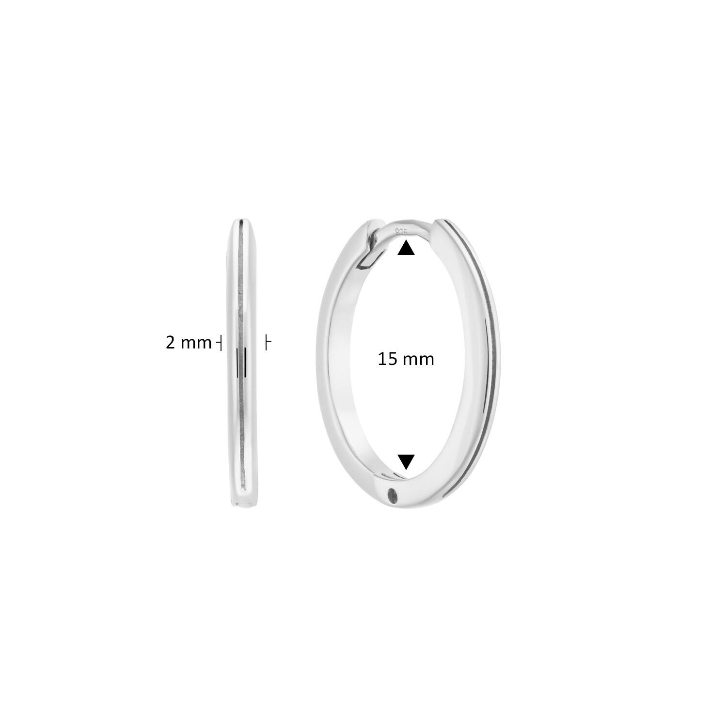  Créoles déployantes - Premium Hoops - Ø 15mm