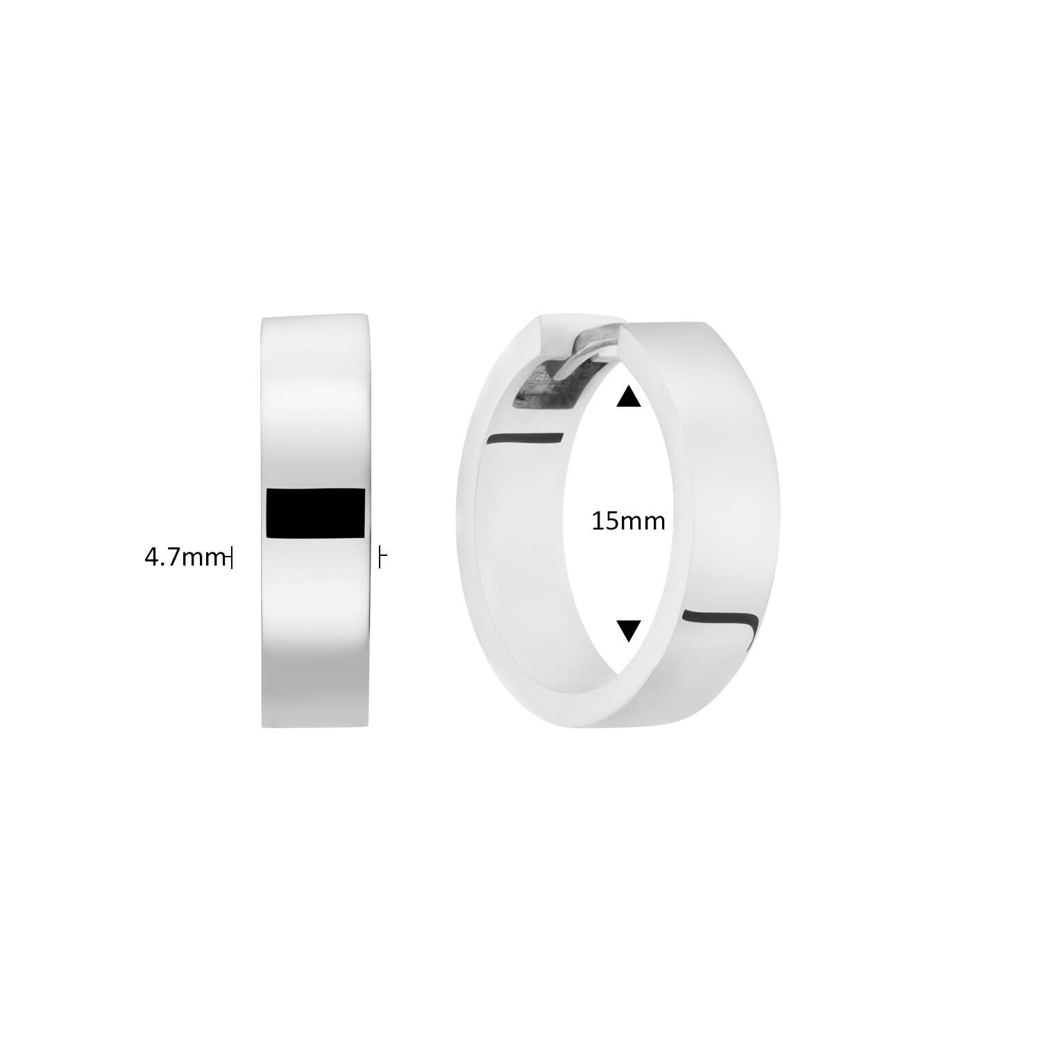  Klapoorringen - Premium Hoops - Ø 15mm