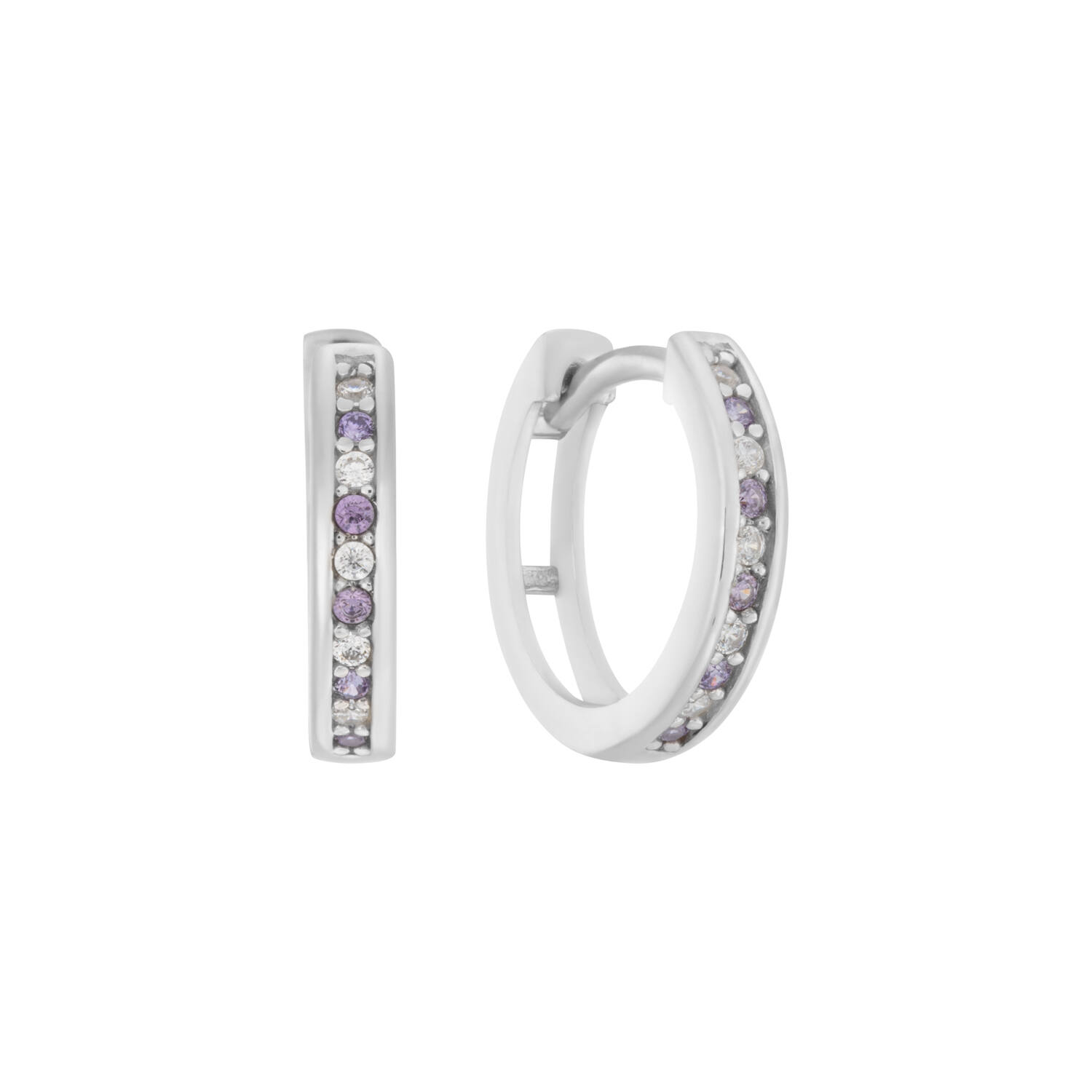  Earrings with folding clasp