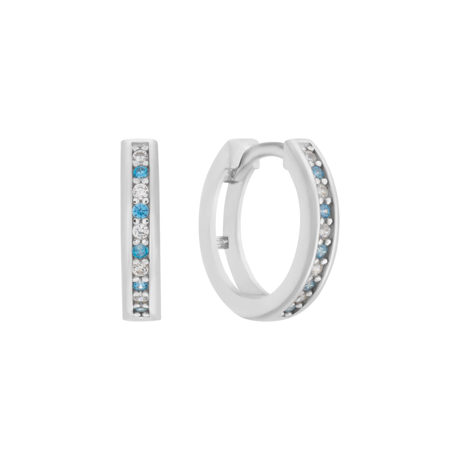  Earrings with folding clasp