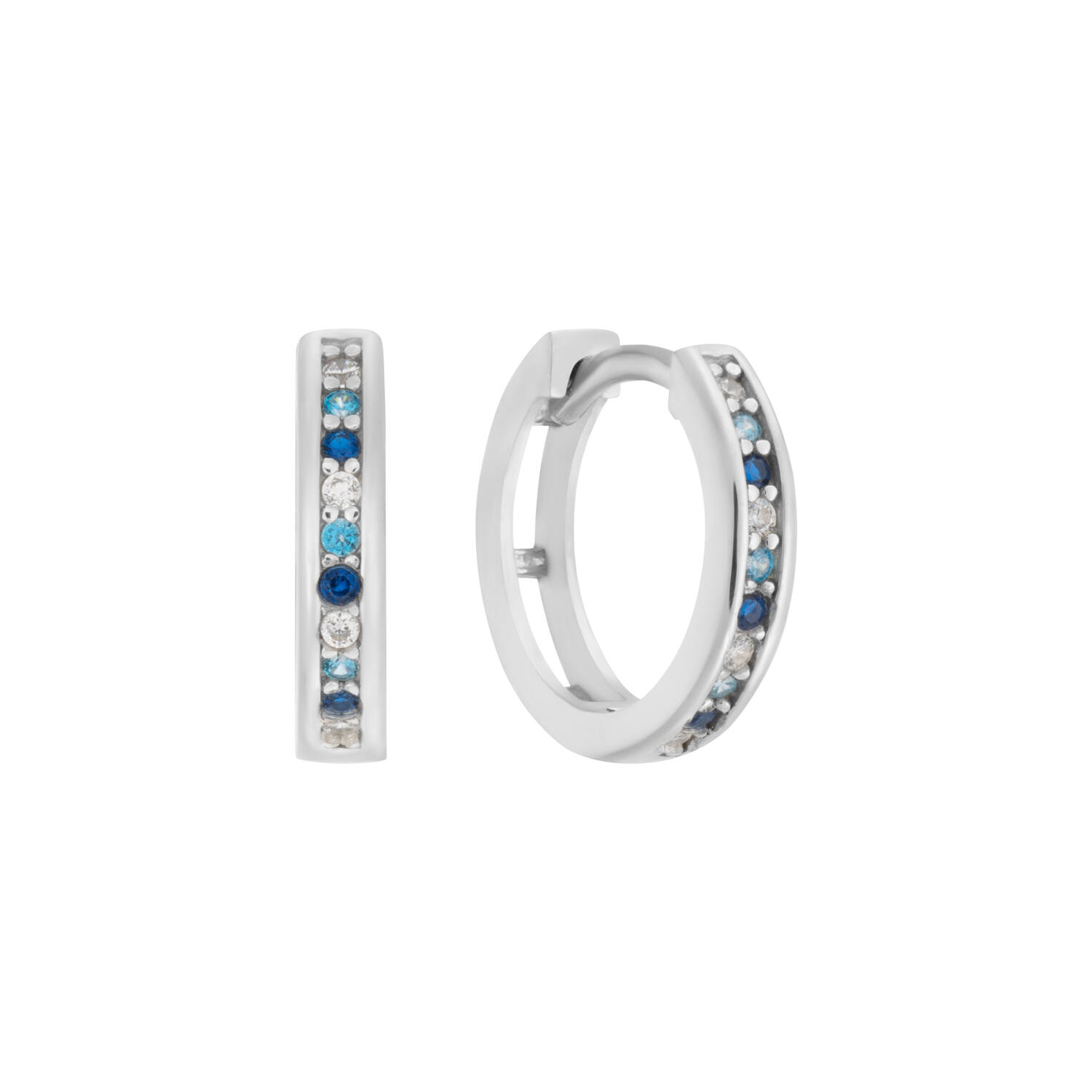  Earrings with folding clasp