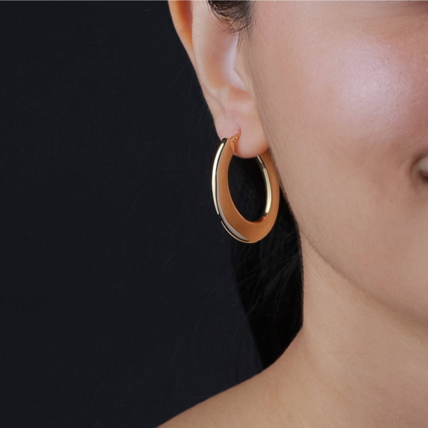  Créoles - Chunky Chic - Rond - Ø 30mm