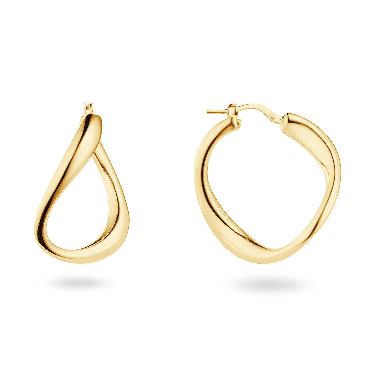  Oorringen - Chunky Chic - Rond