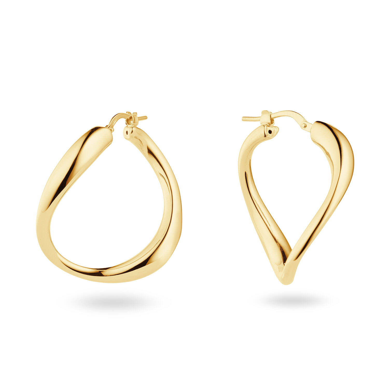  Oorringen - Chunky Chic - Rond