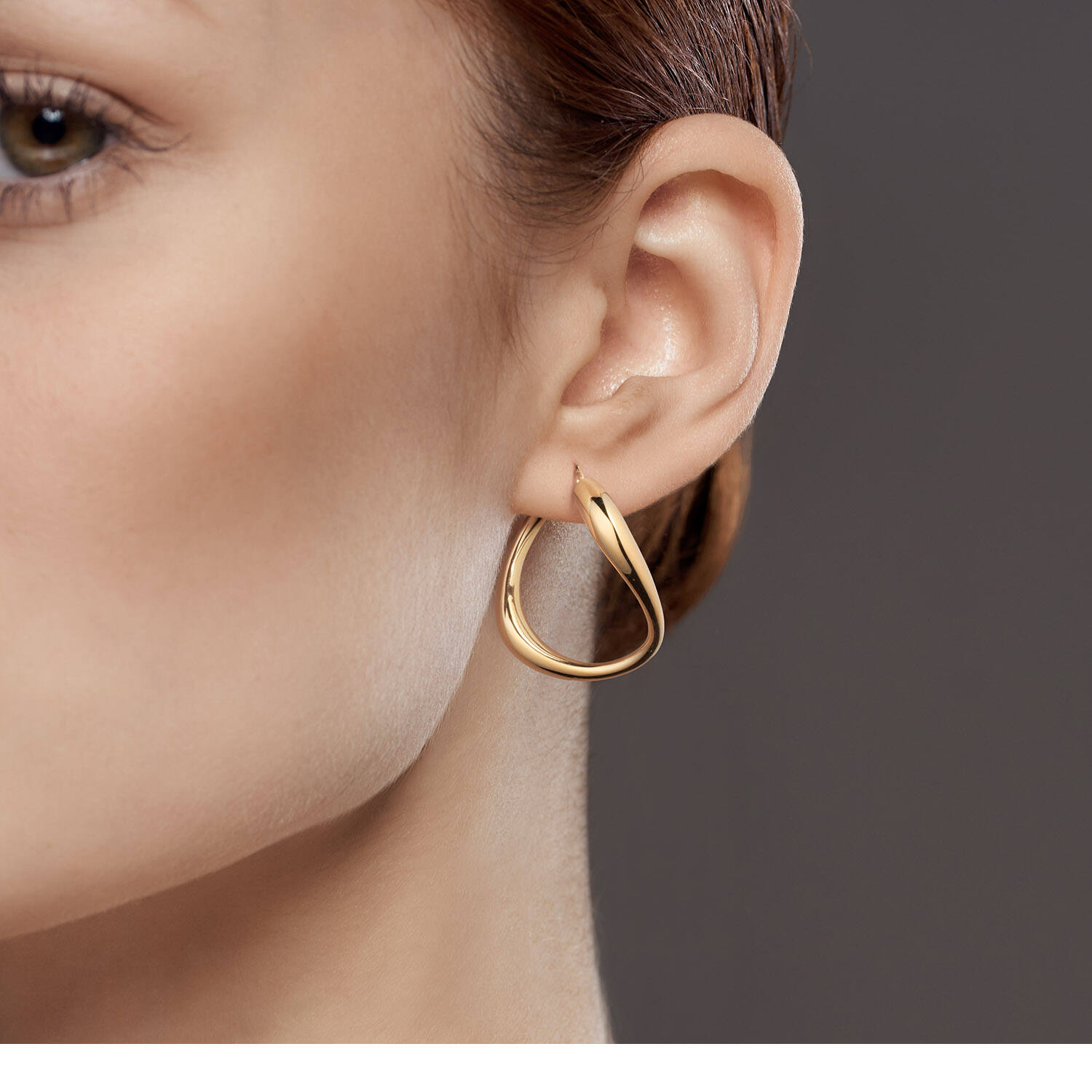  Oorringen - Chunky Chic - Rond