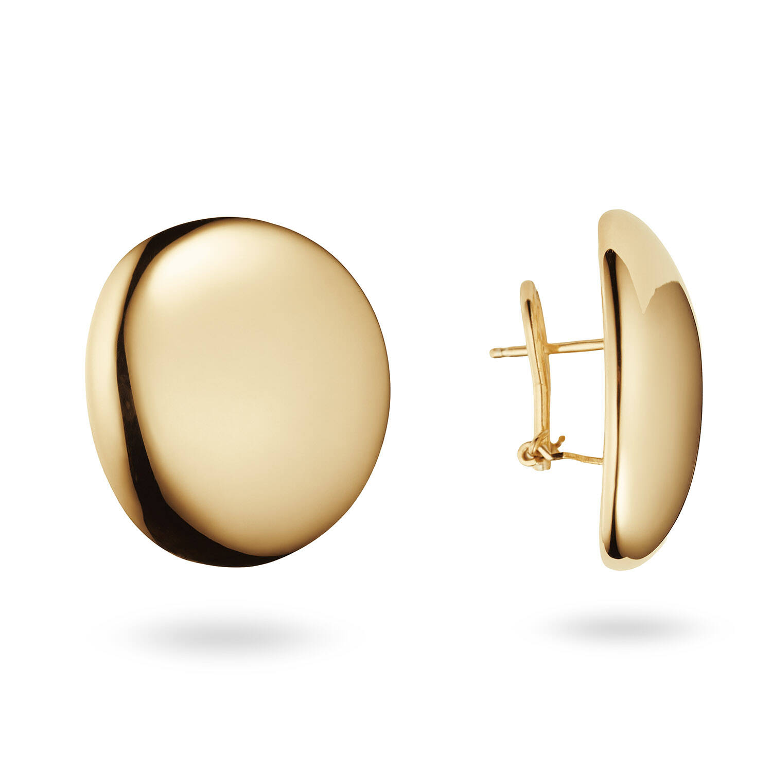  Ear clips - Chunky Chic - Round