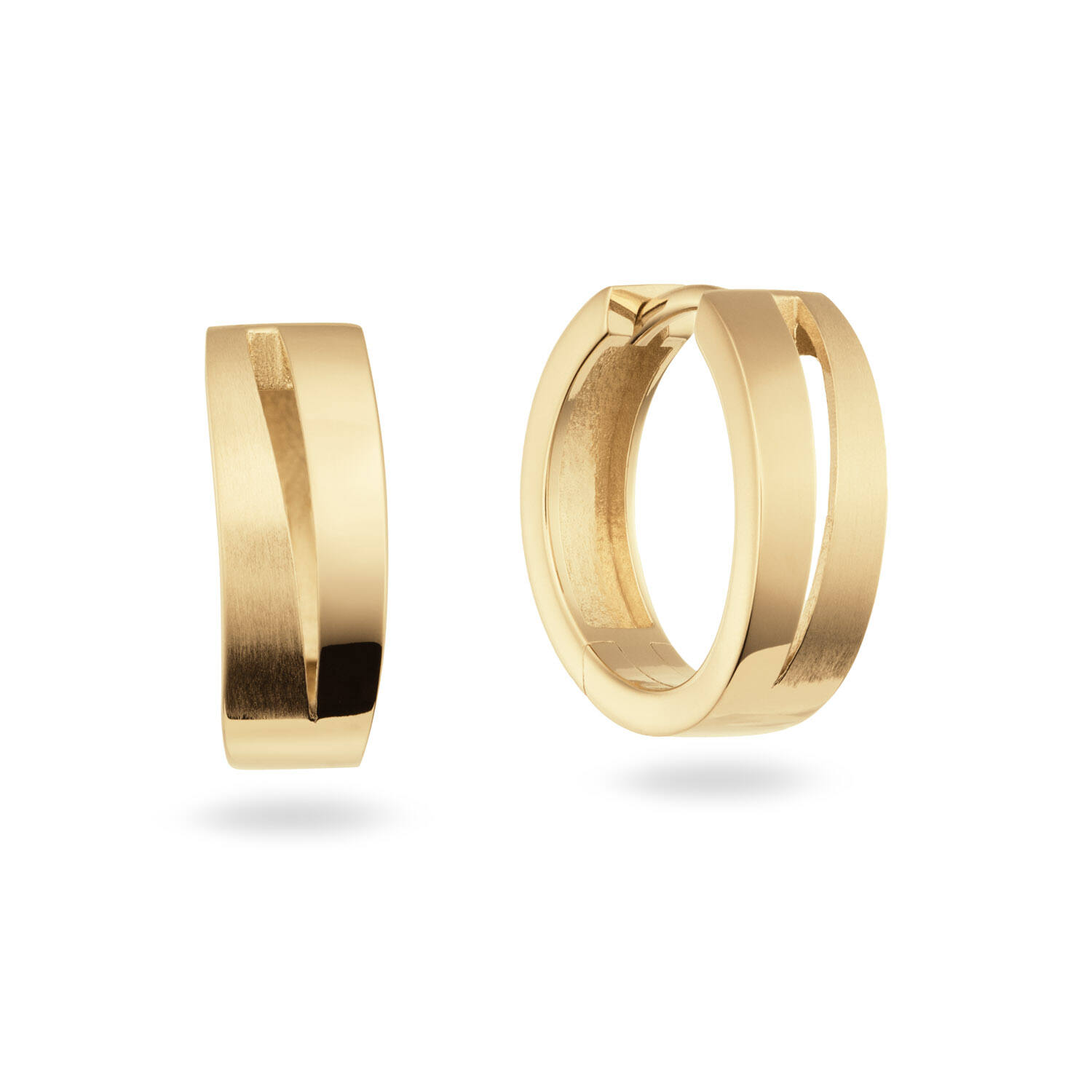  Earrings with folding clasp - Ø 14mm