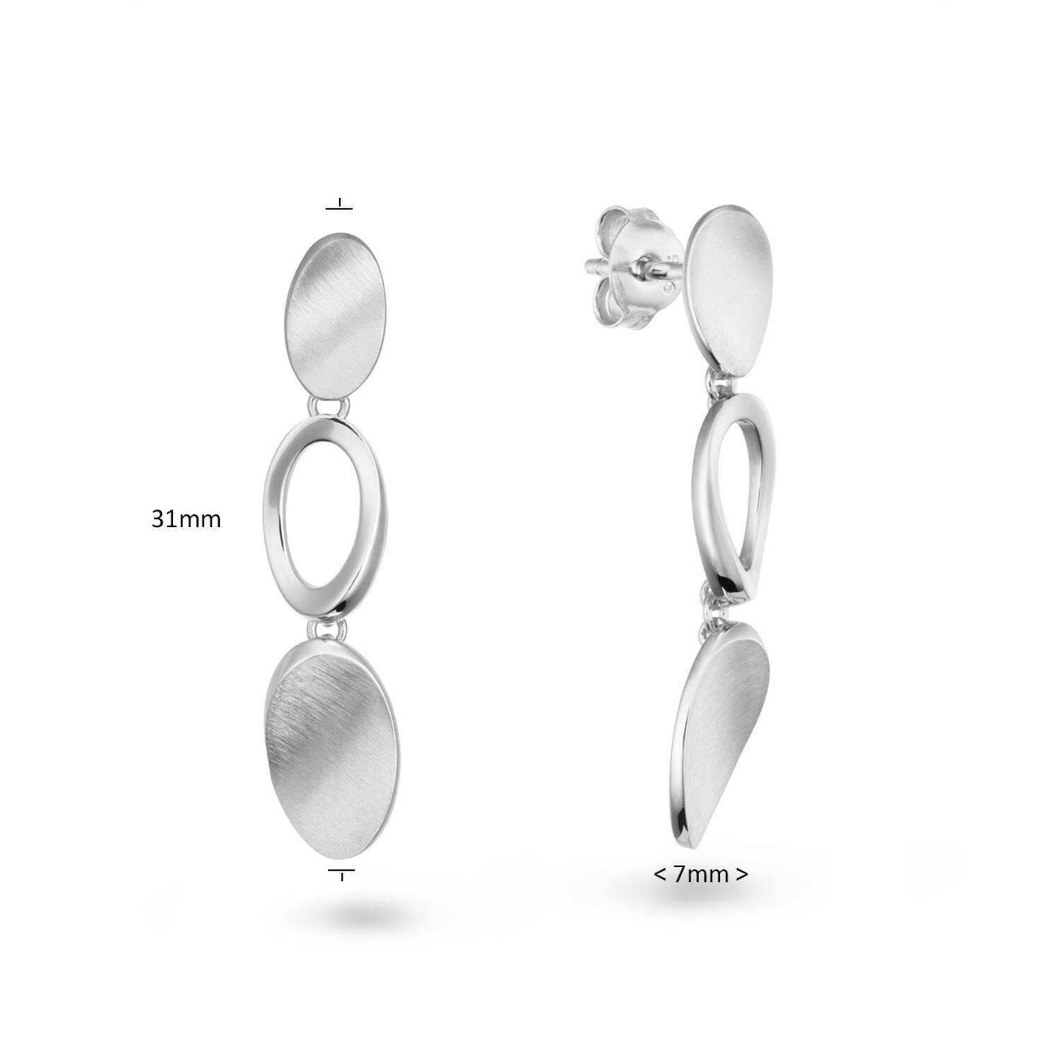  Pendant earrings - Oval