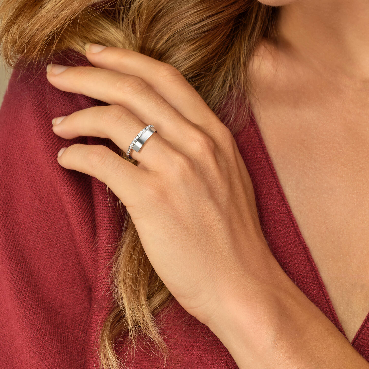  Rings with stone - 5mm
