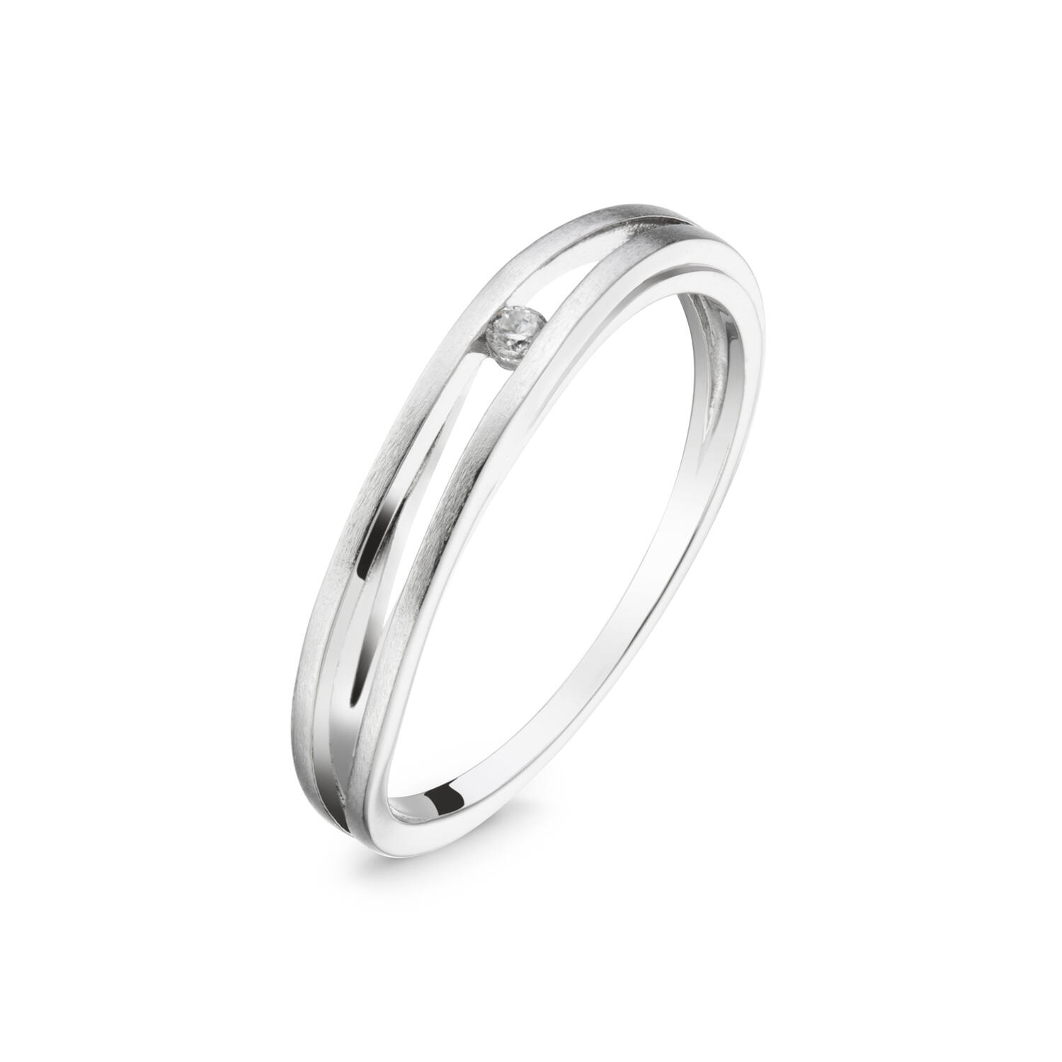  Bagues sans pierre - Rond - 3mm