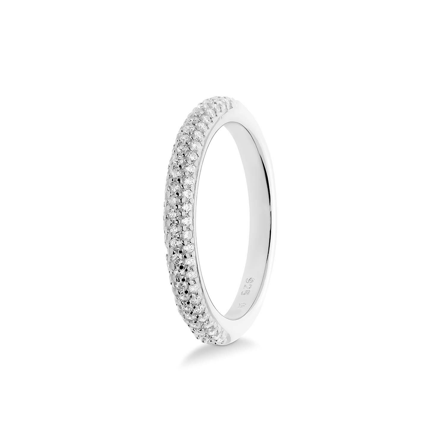  Bagues sans pierre - Rond - 3mm