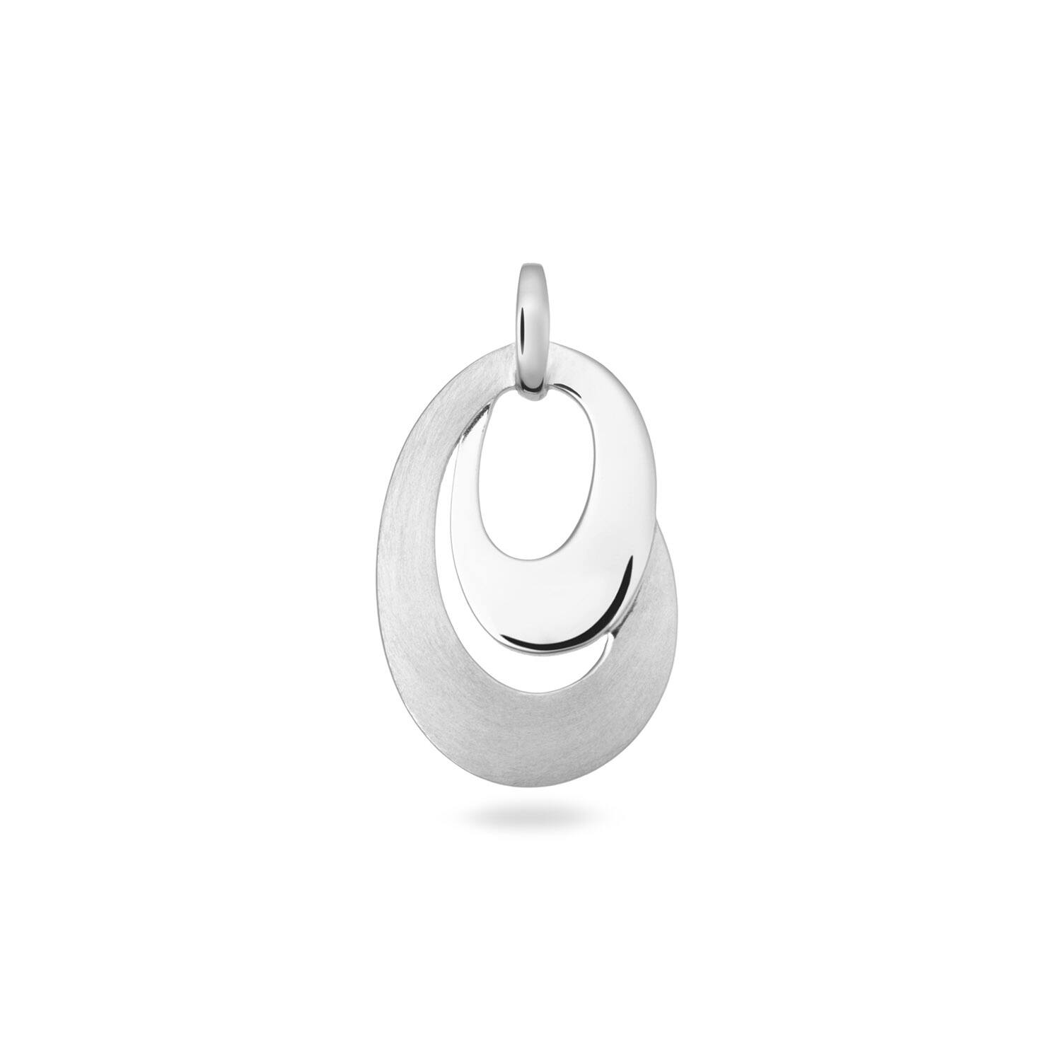  Pendants with stone - Oval - 16mm