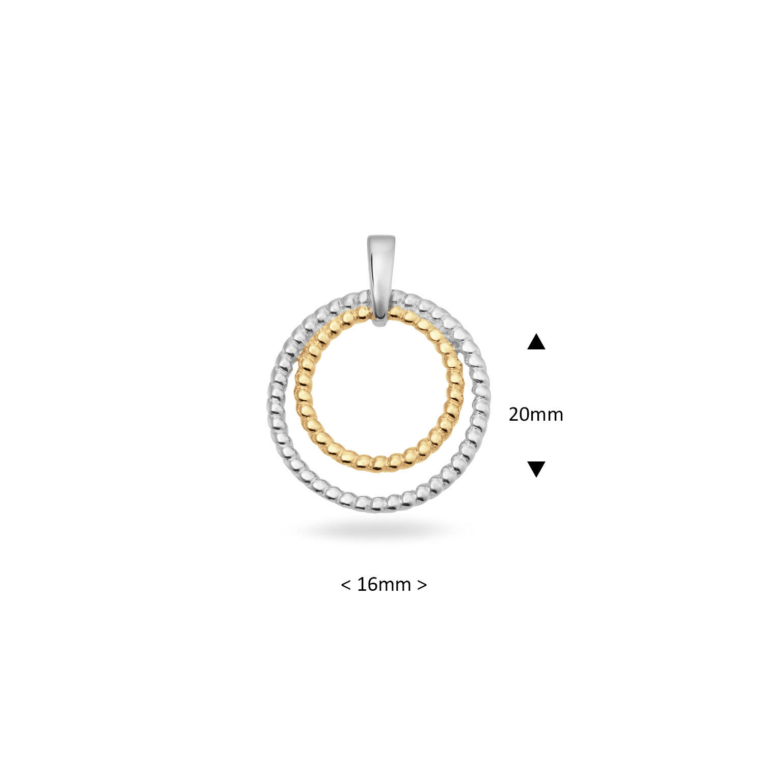  Hanger - Rond - 16mm - 2cm