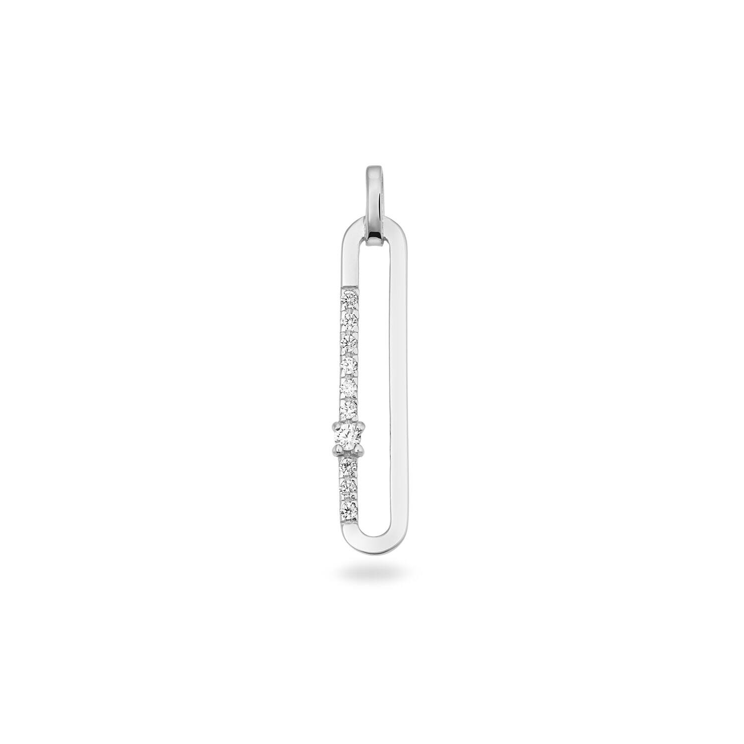  Pendentifs - Ovale - 5mm