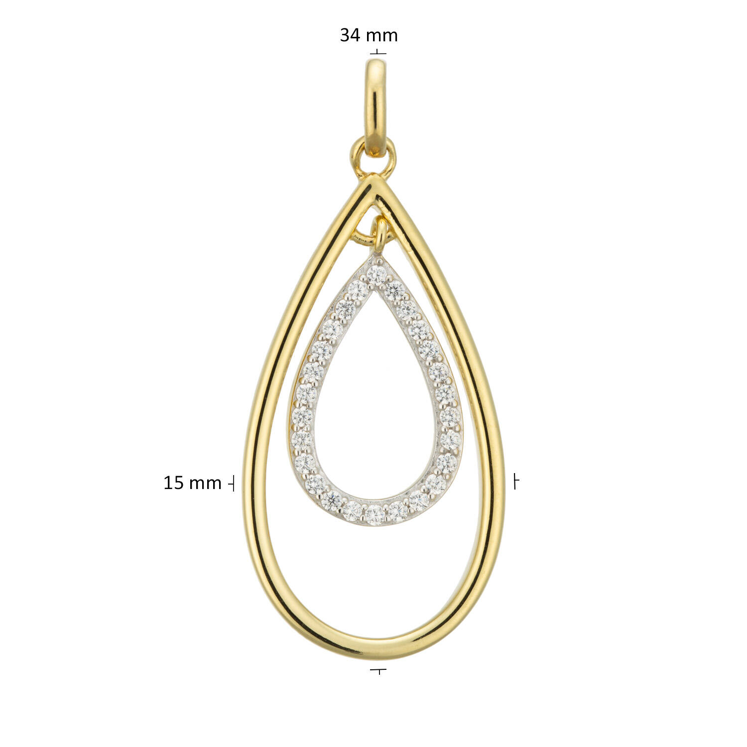  Pendants - 15mm