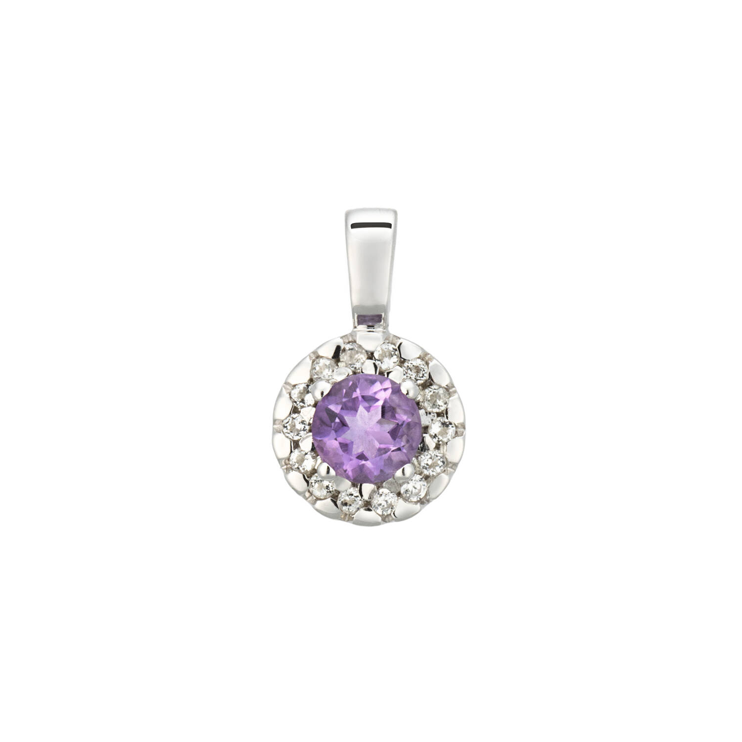  Pendants with stone - 7mm