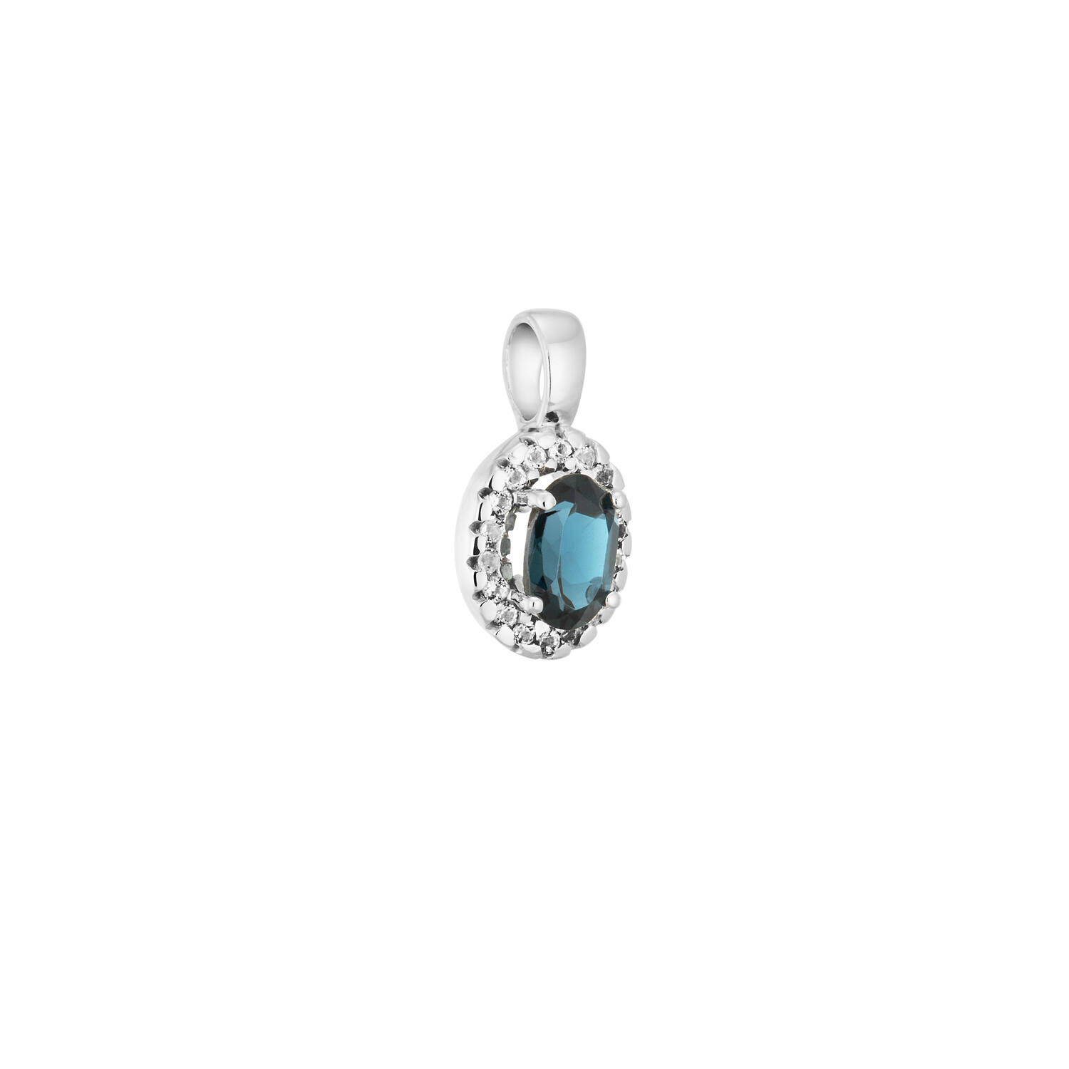  Pendentifs avec pierre - 7mm