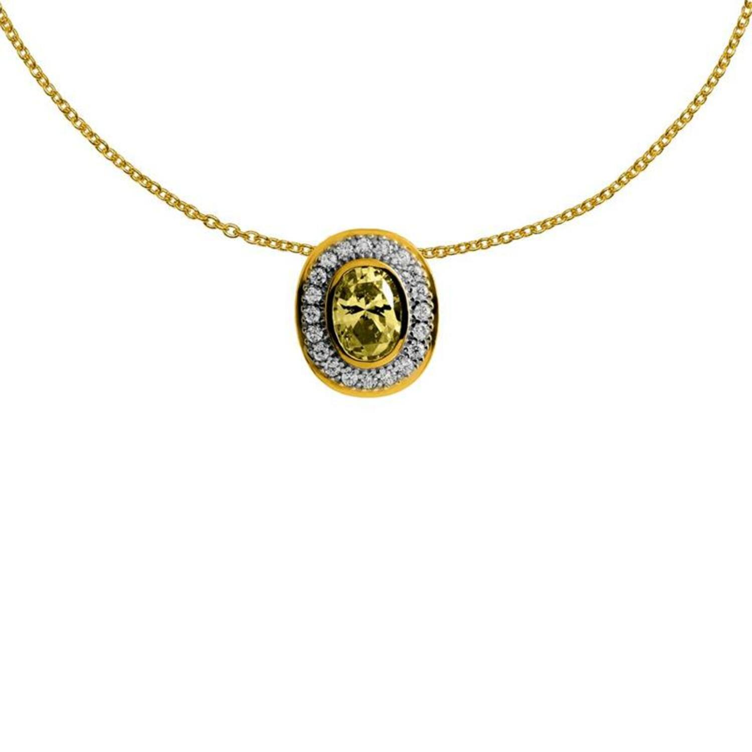  Collier - Zilver - Zirkonia